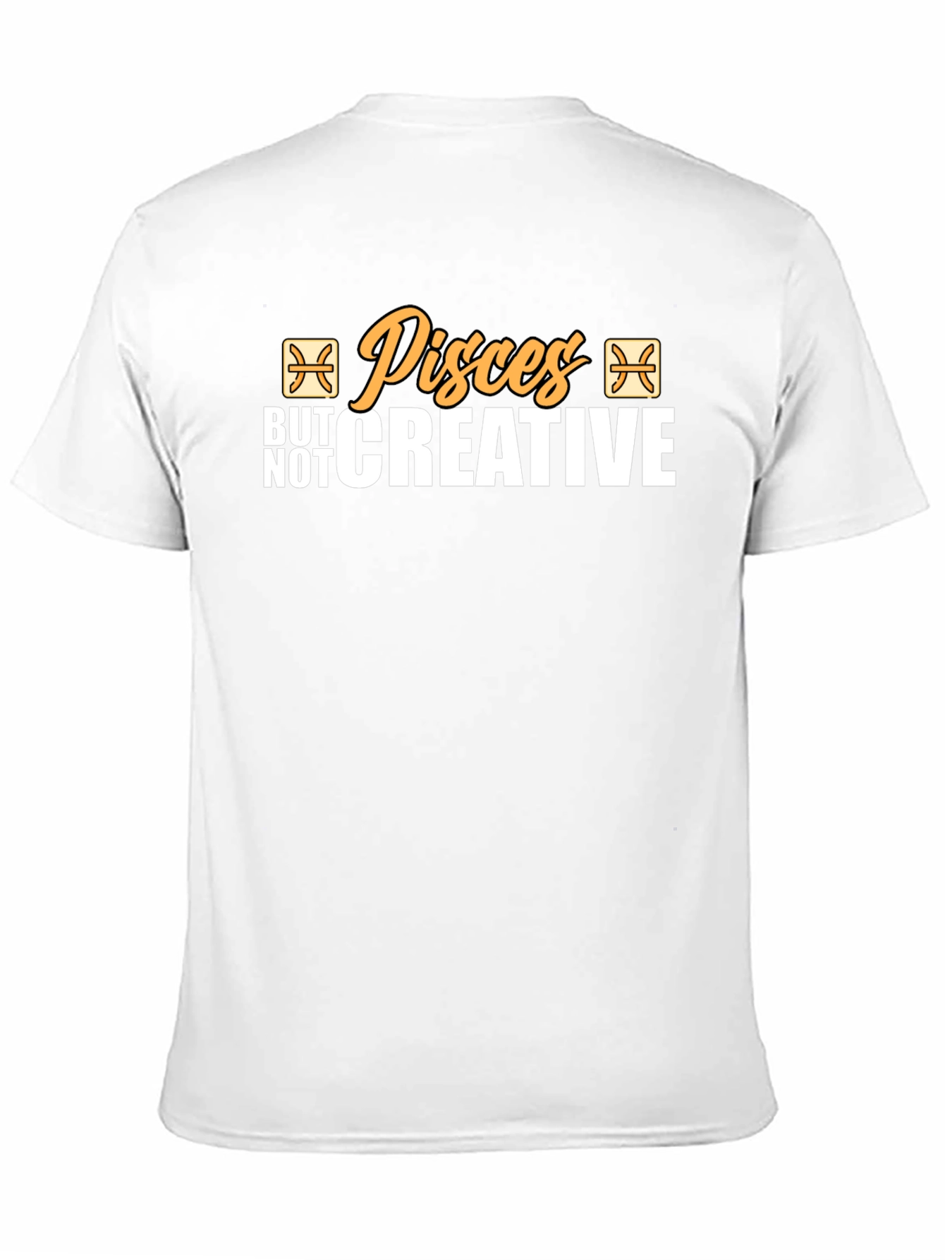 Pisces But Not Creative Black T-Shirt