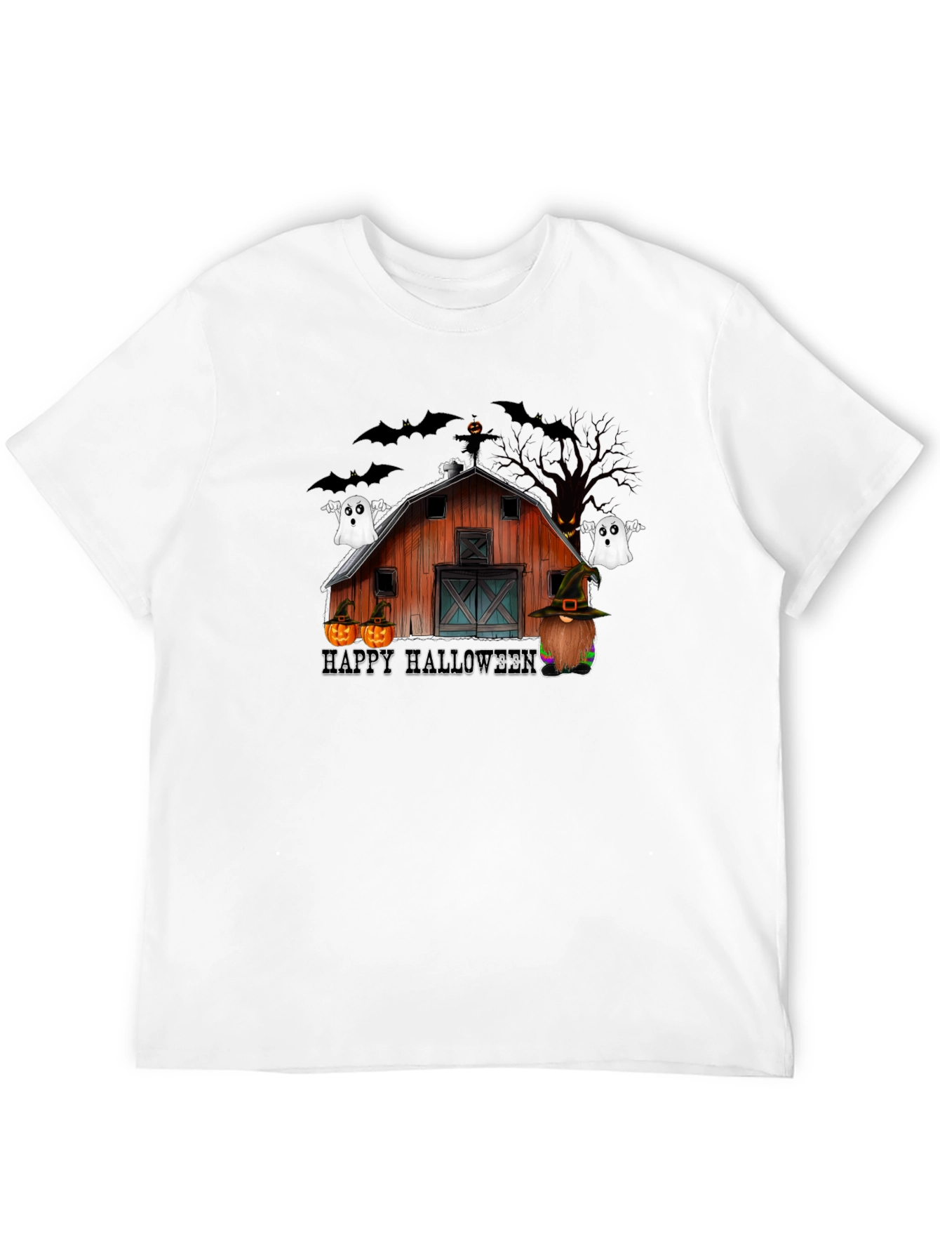 Halloween Barn Graphic Tee