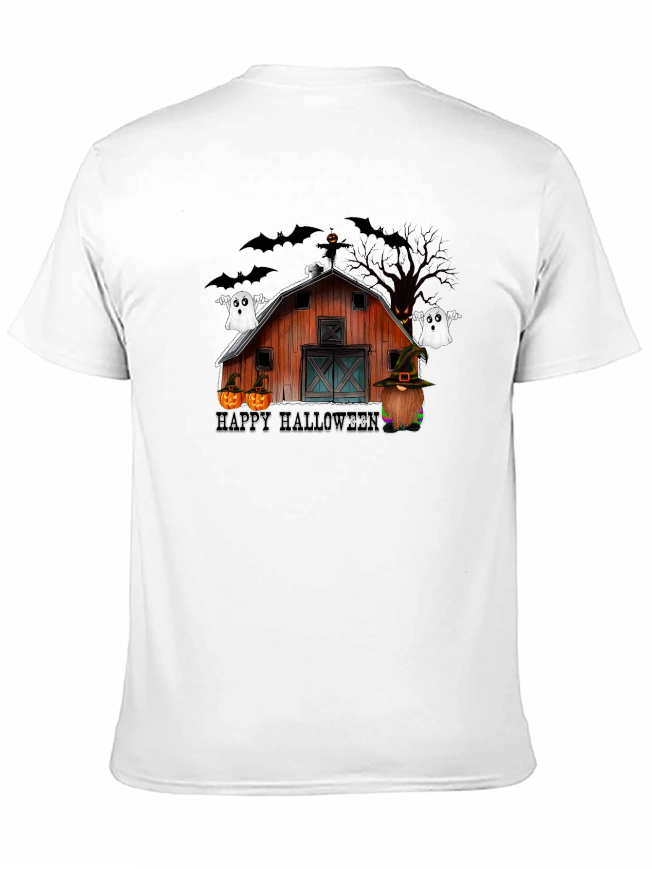 Halloween Barn Graphic Tee