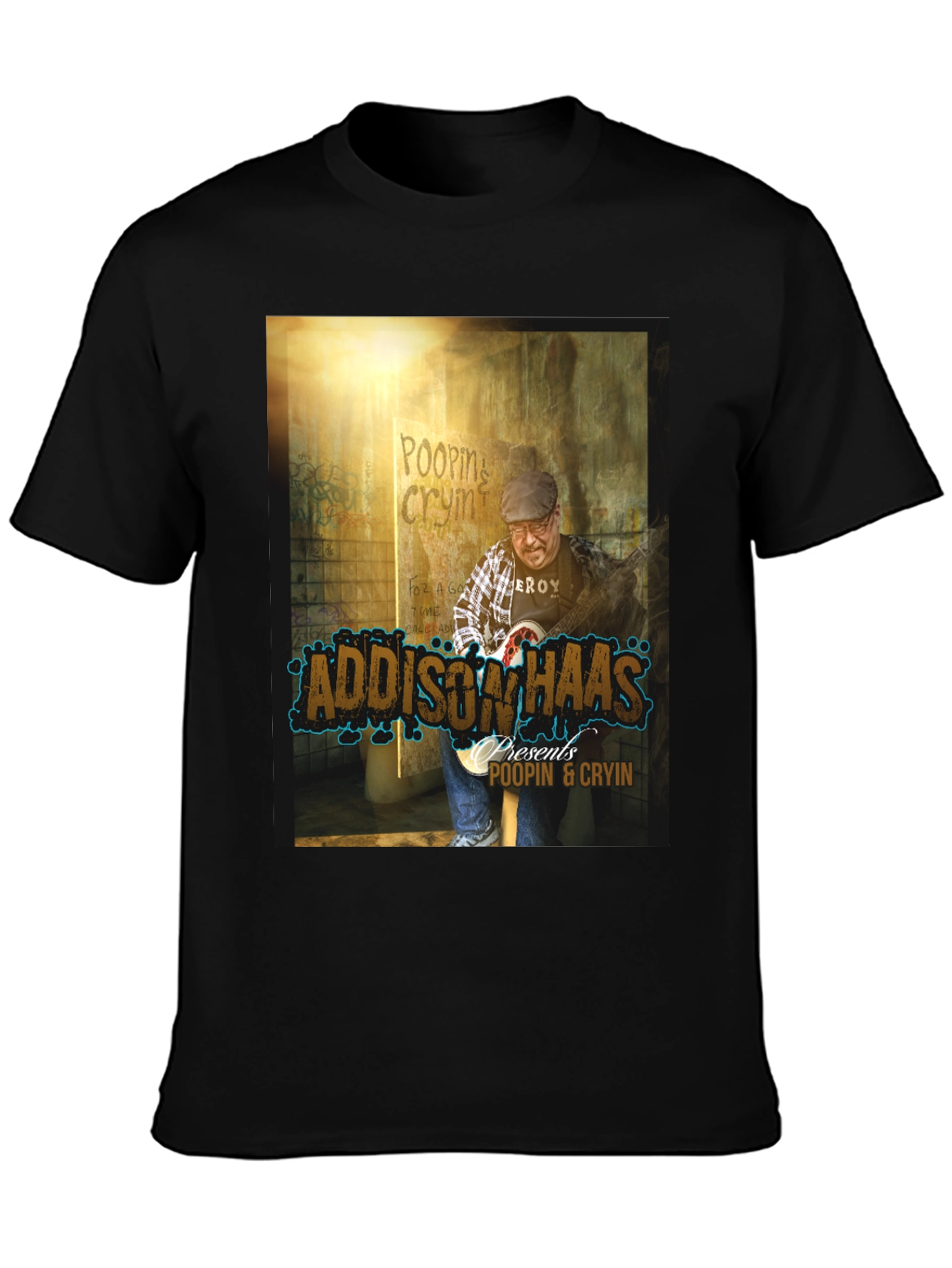 Addison Haas Poopin & Cryin Graphic T-Shirt