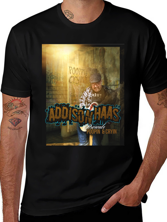 Addison Haas Poopin & Cryin Graphic T-Shirt