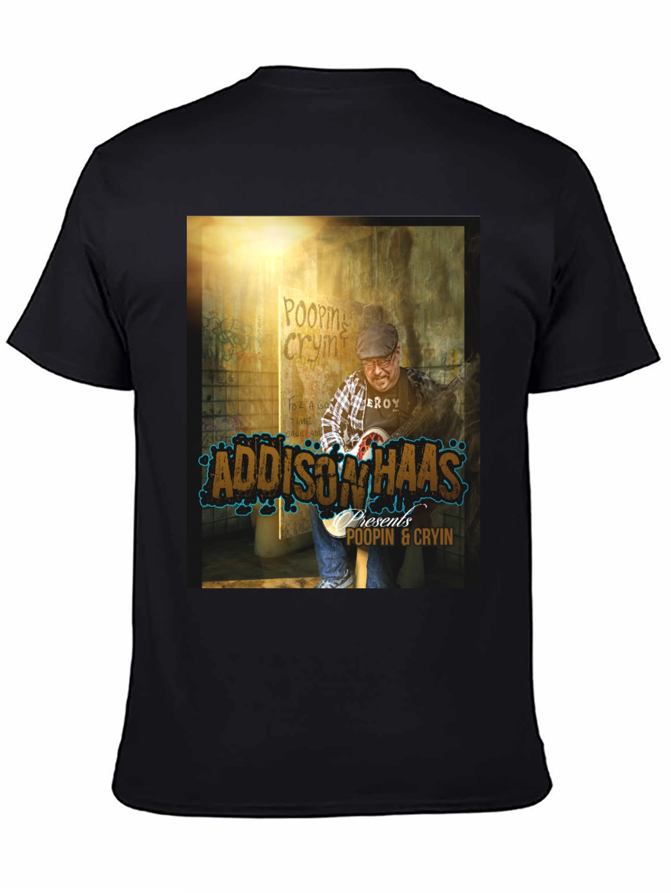 Addison Haas Poopin & Cryin Graphic T-Shirt