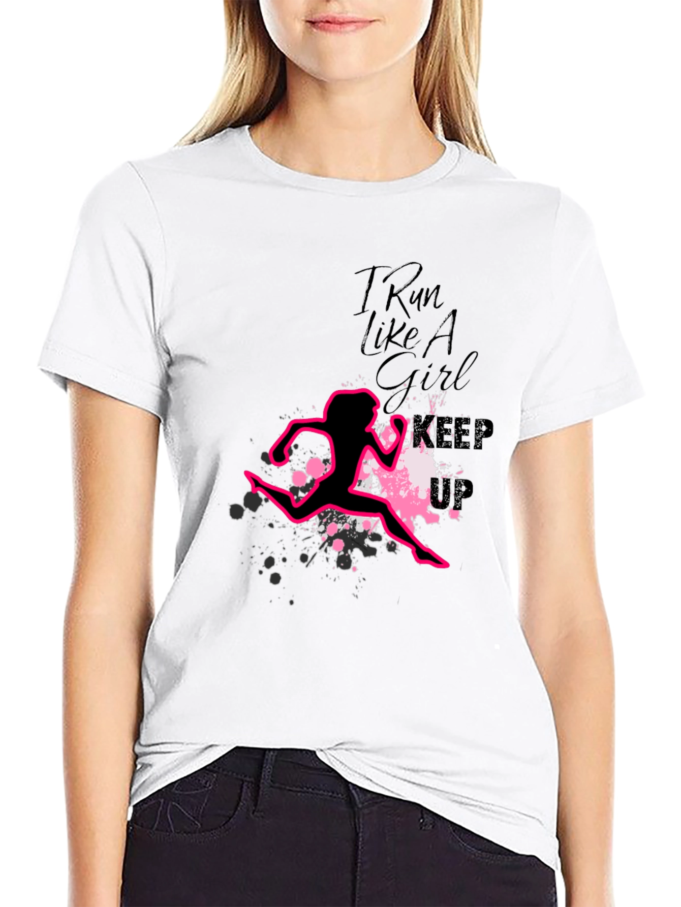 I Run Like A Girl T-Shirt