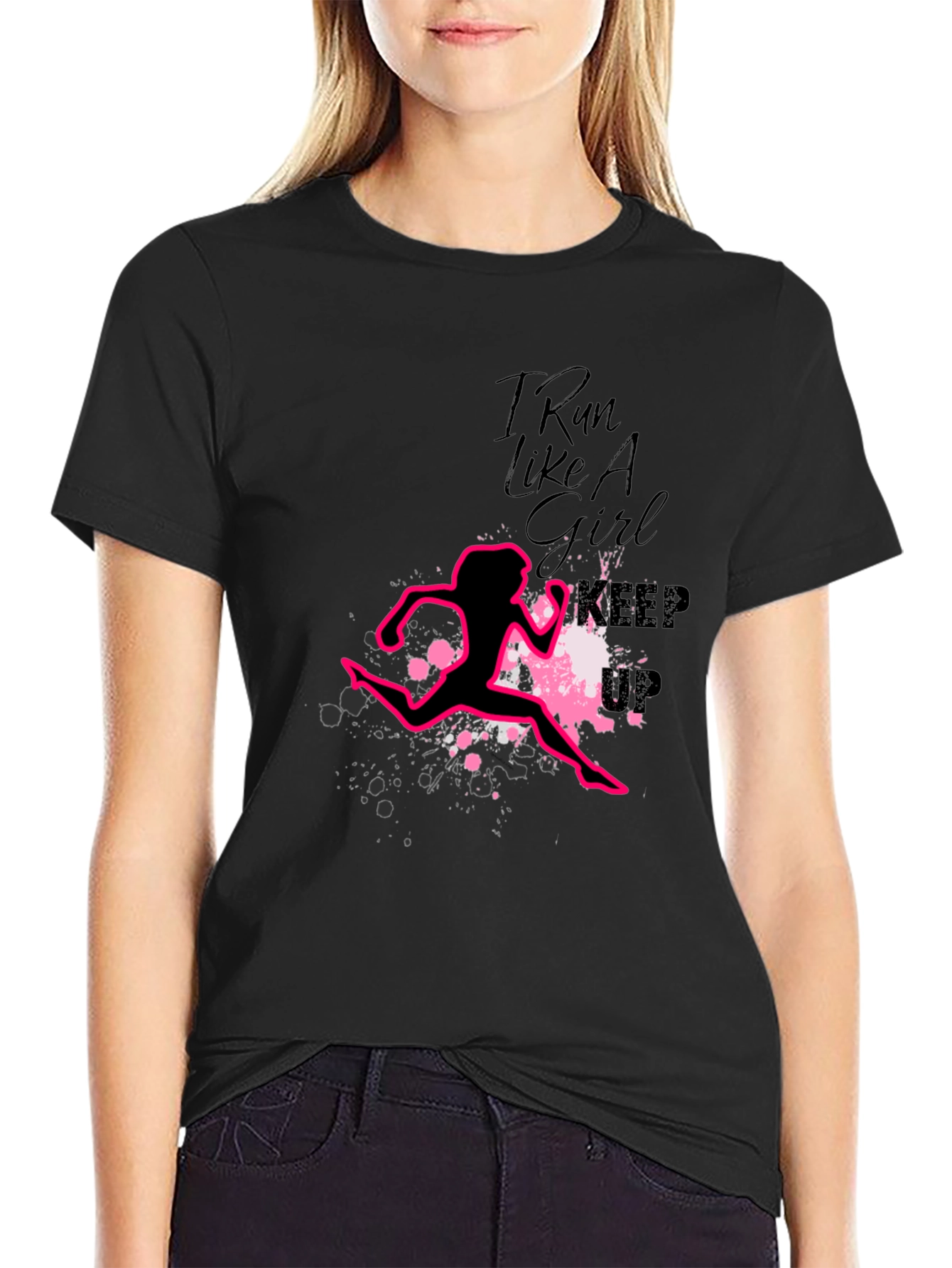 I Run Like A Girl T-Shirt
