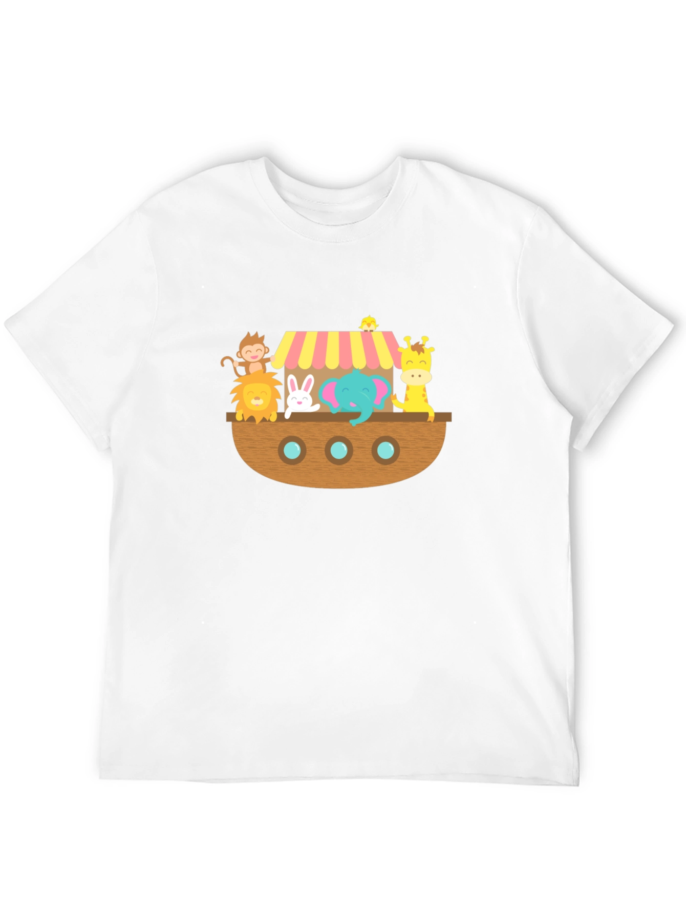Noahs Ark Animal Cartoon T-Shirt