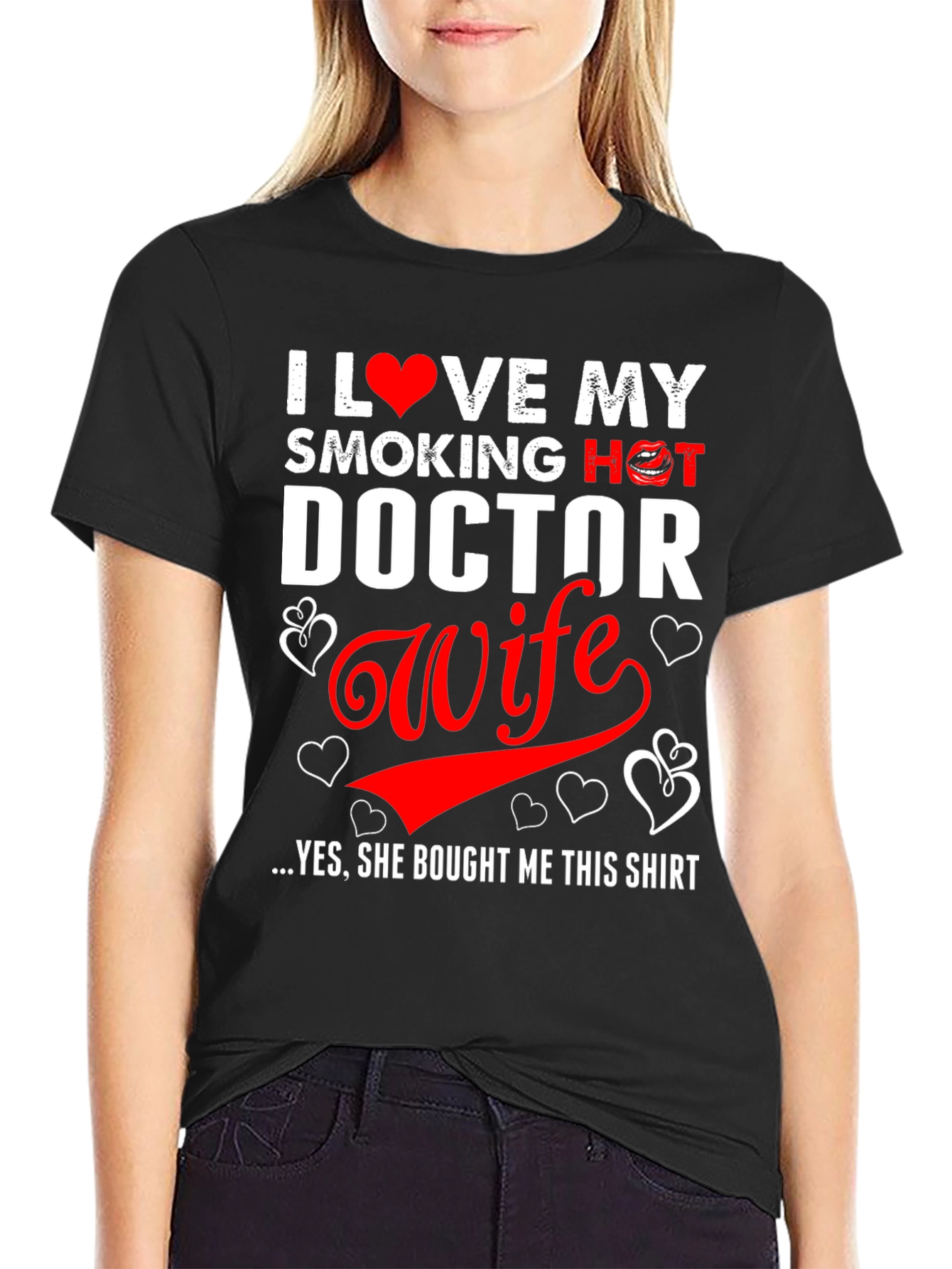 I Love My Smoking Hot Doctor Wife T-Shirt