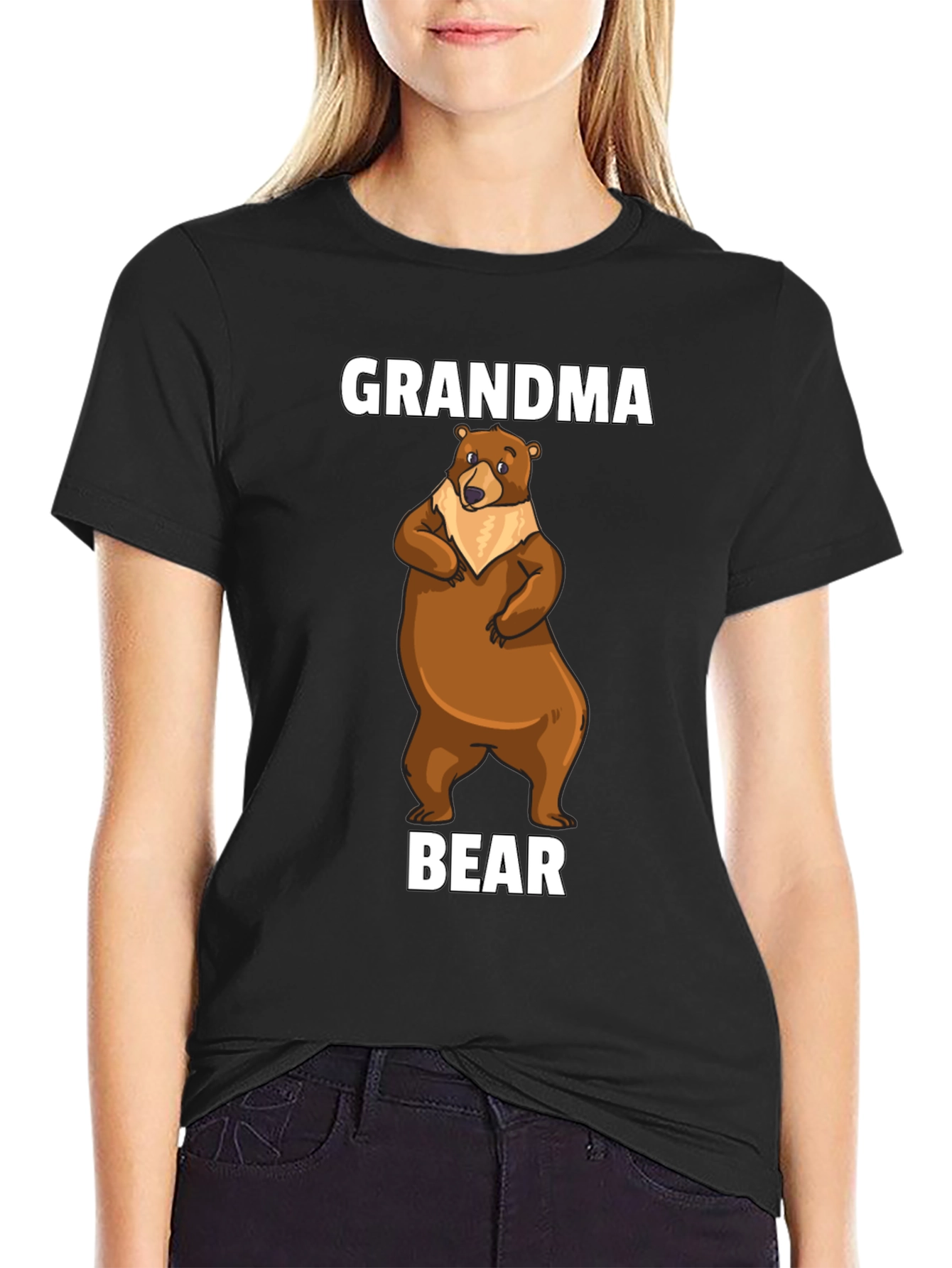 Grandma Bear T-Shirt - Cute Graphic Tee