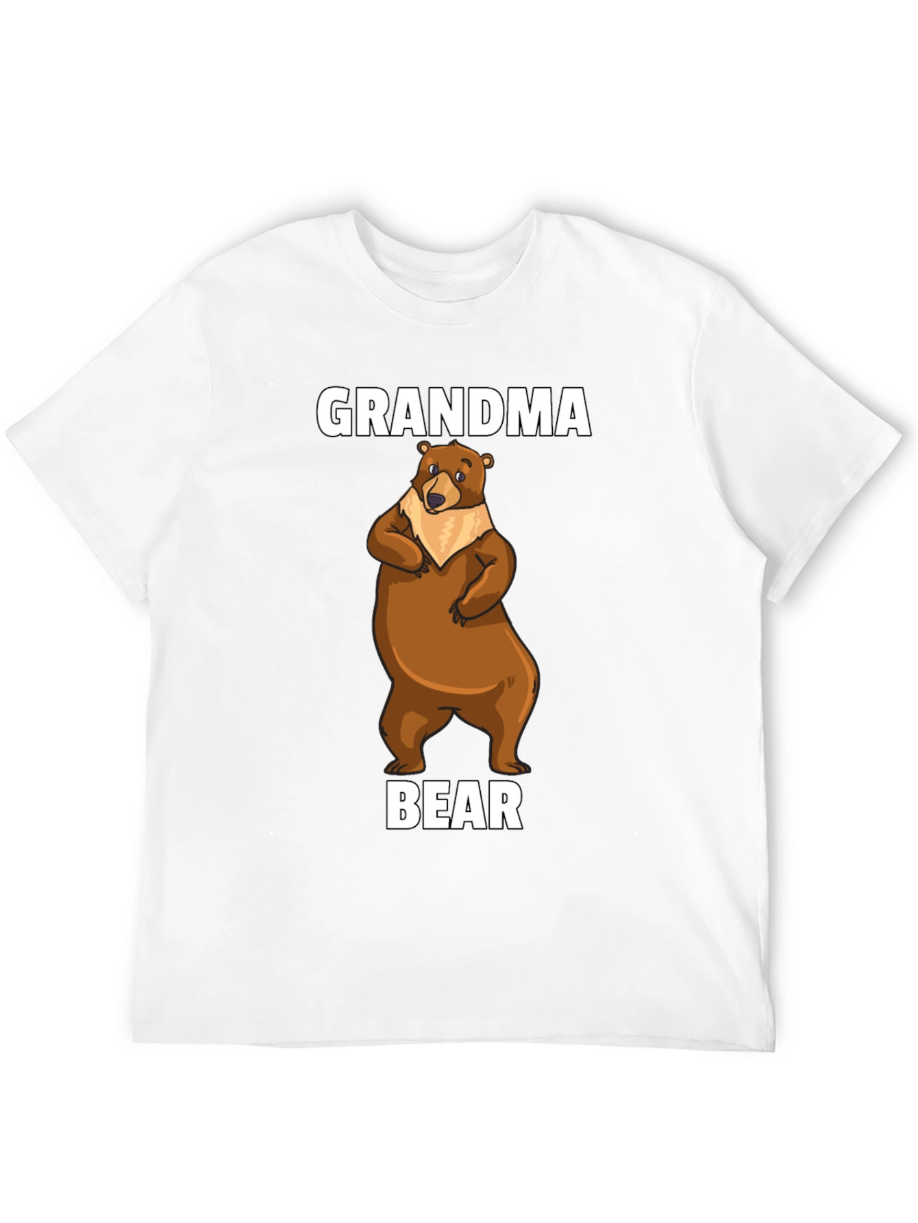 Grandma Bear T-Shirt - Cute Graphic Tee