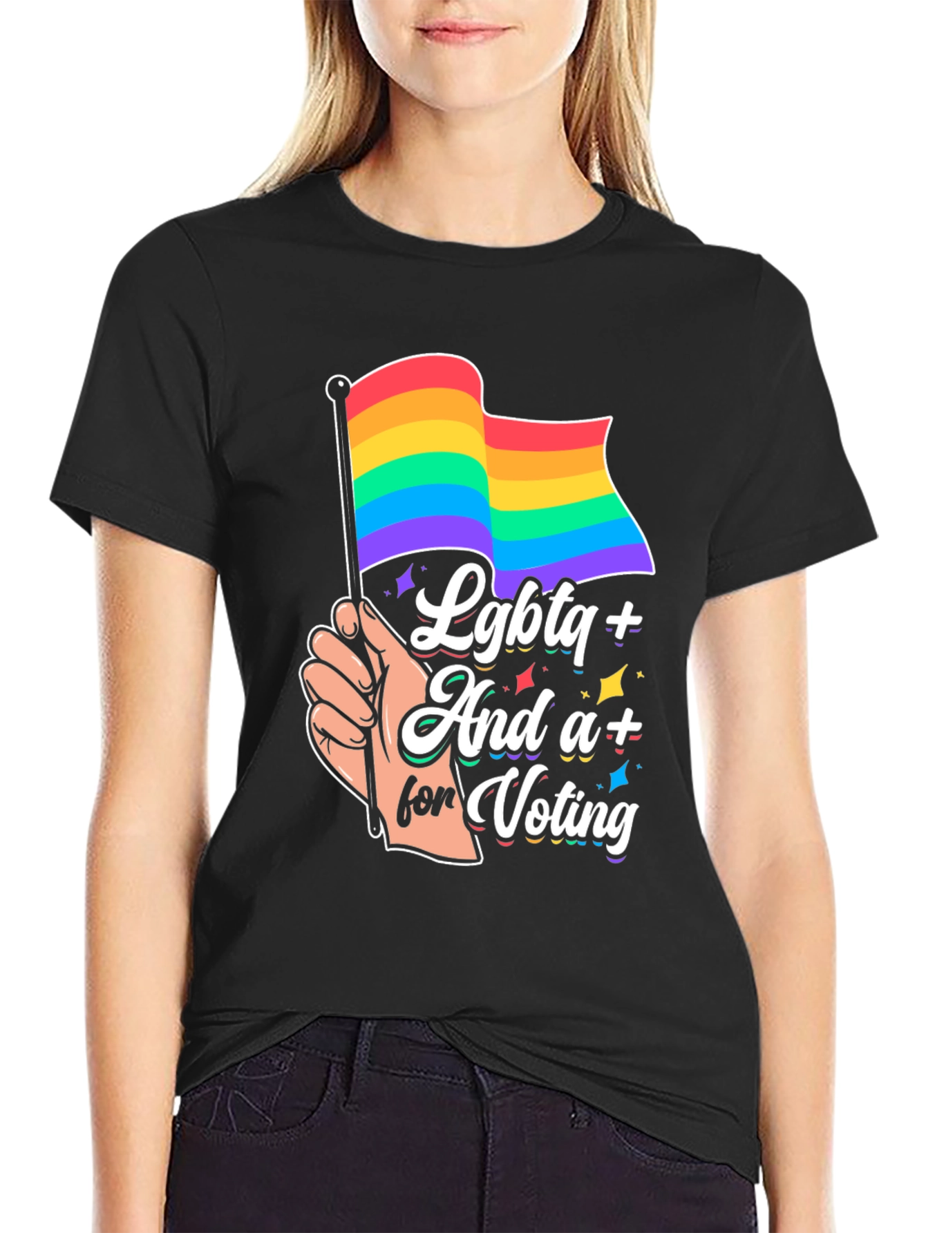 LGBTQ+ Voting Pride T-Shirt
