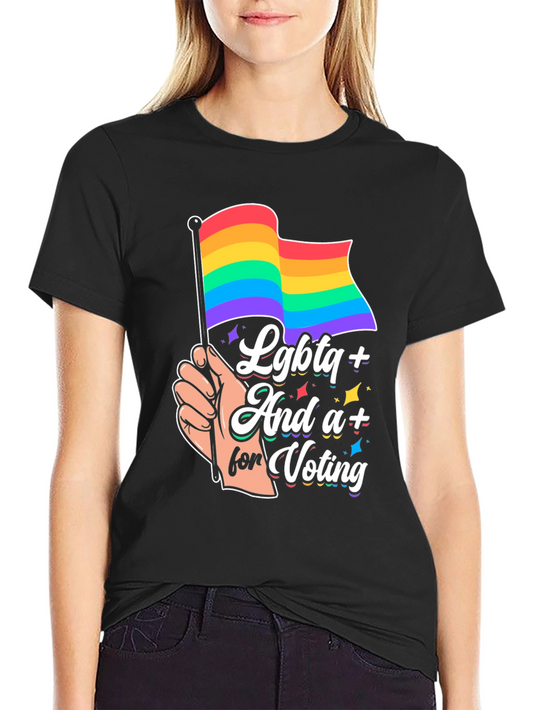 LGBTQ+ Voting Pride T-Shirt