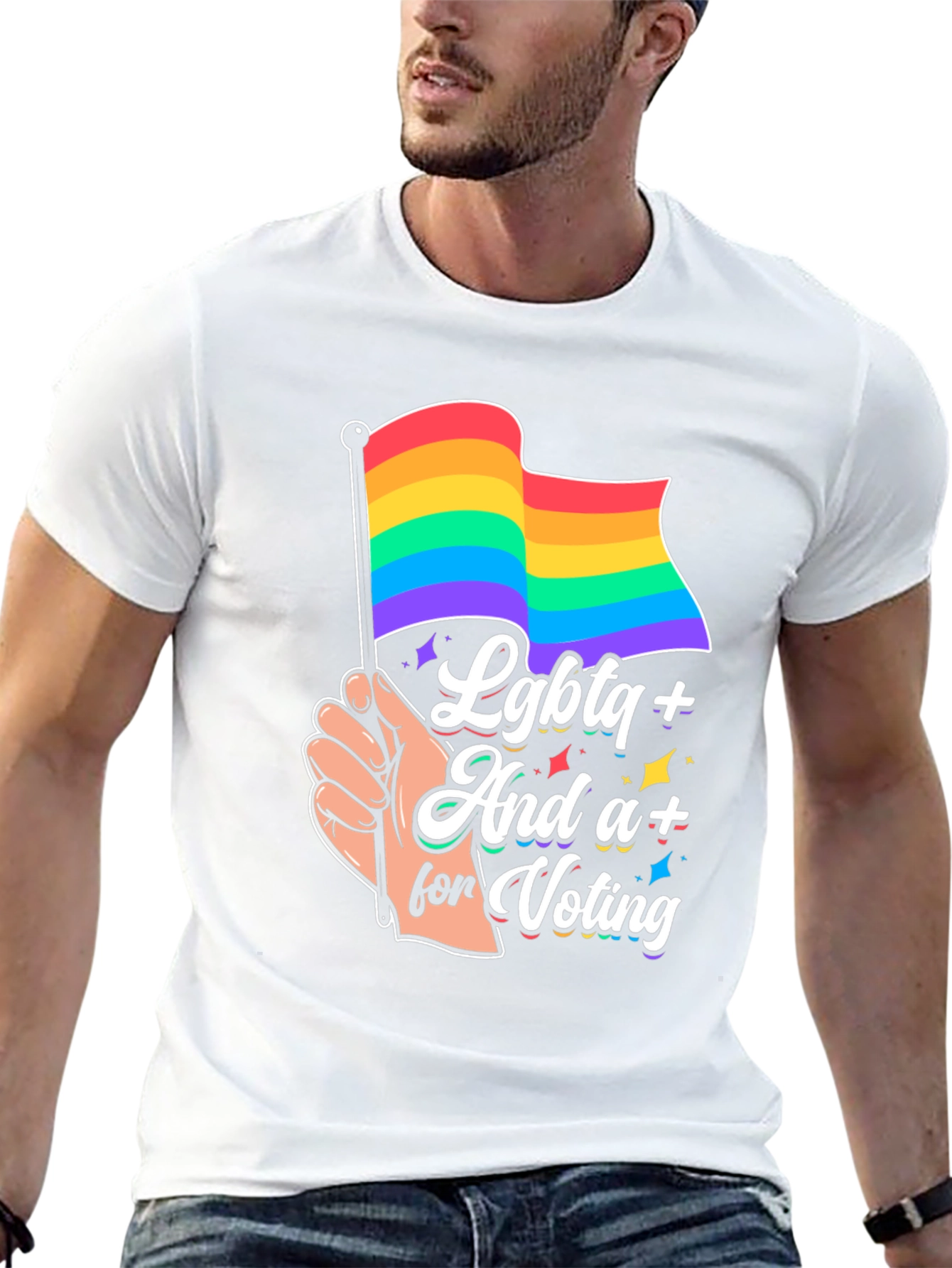 LGBTQ+ Voting Pride T-Shirt