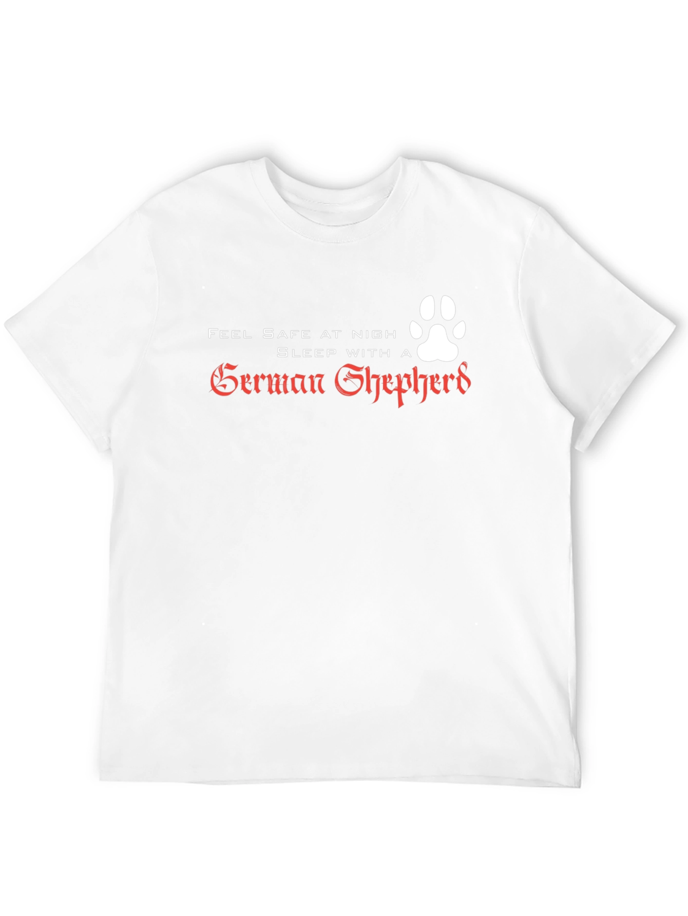 Feel Safe At Night German Shepherd T-Shirt