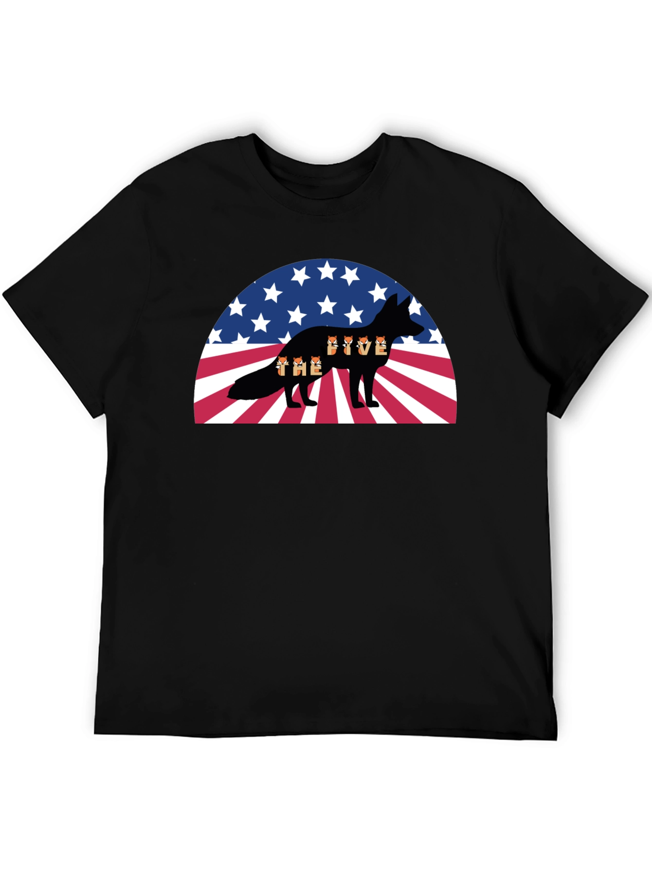 The Five Fox USA Patriotic T-Shirt