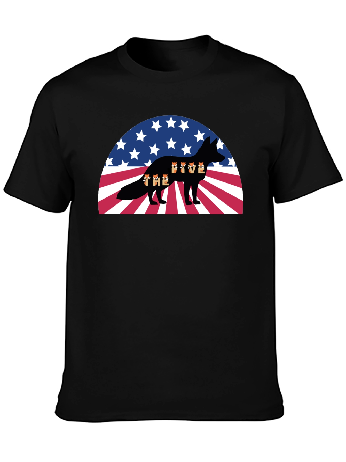 The Five Fox USA Patriotic T-Shirt