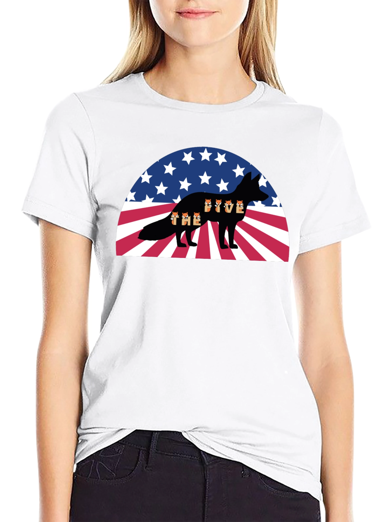 The Five Fox USA Patriotic T-Shirt