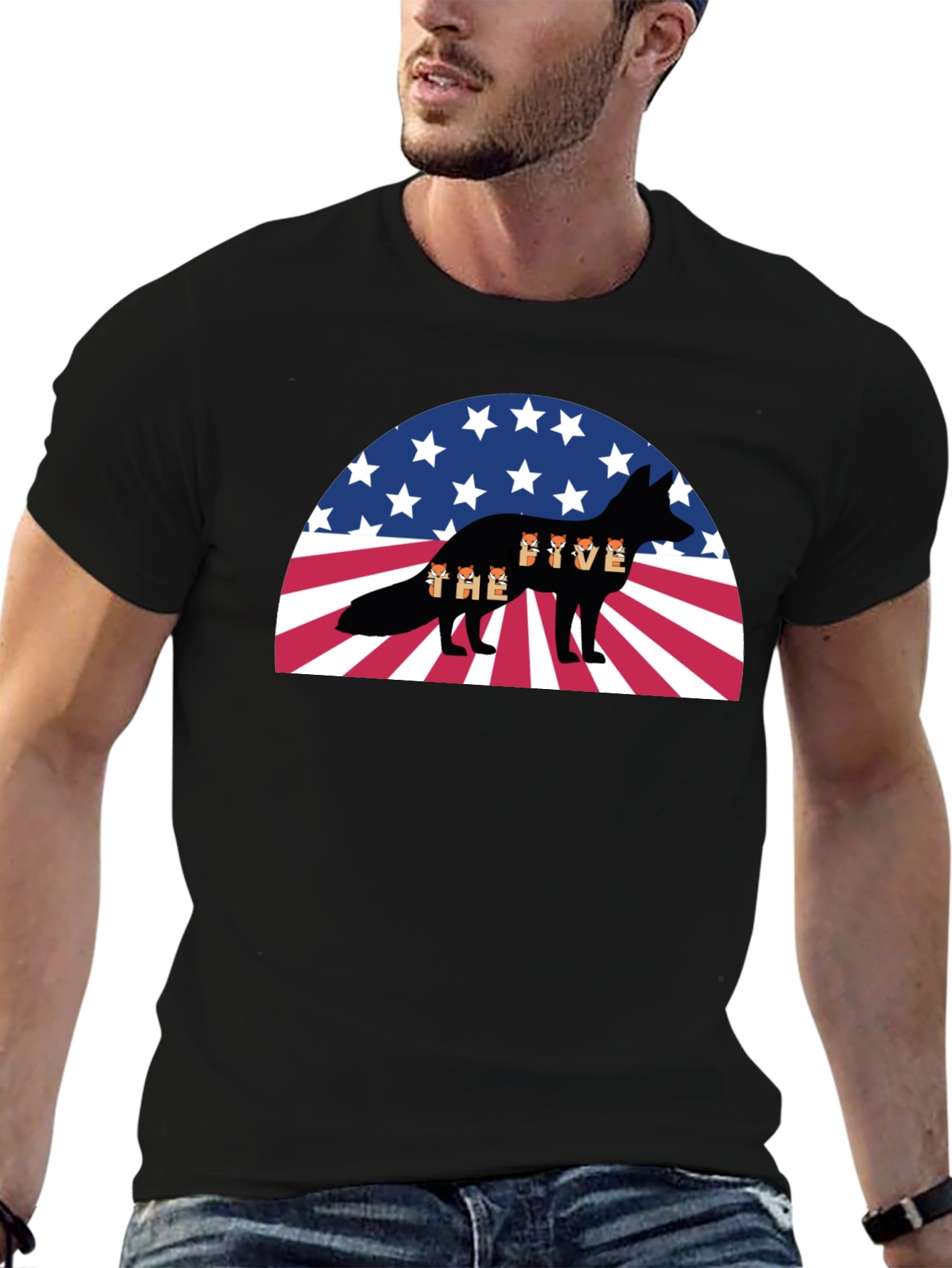 The Five Fox USA Patriotic T-Shirt