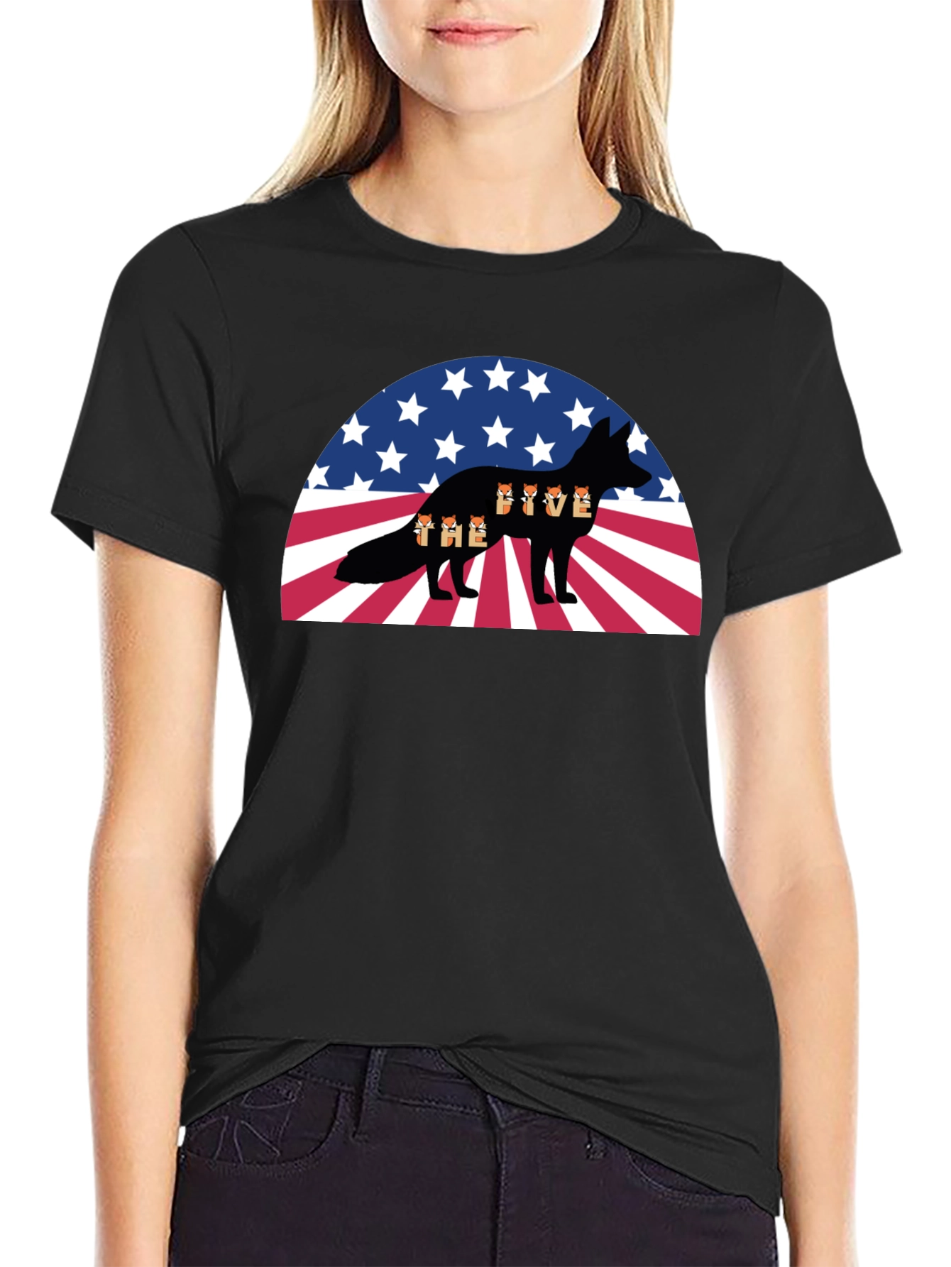 The Five Fox USA Patriotic T-Shirt