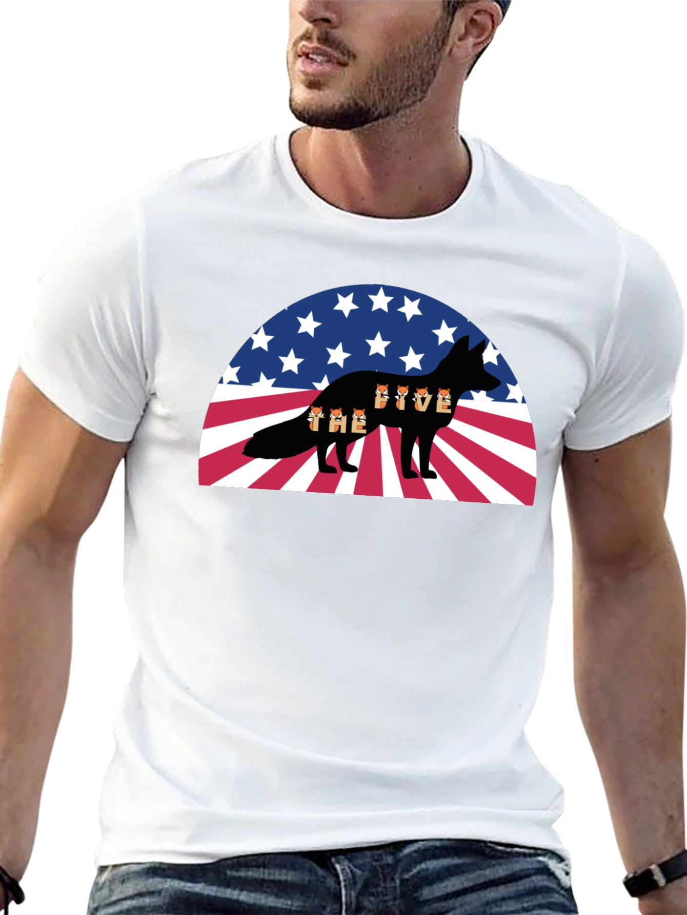 The Five Fox USA Patriotic T-Shirt