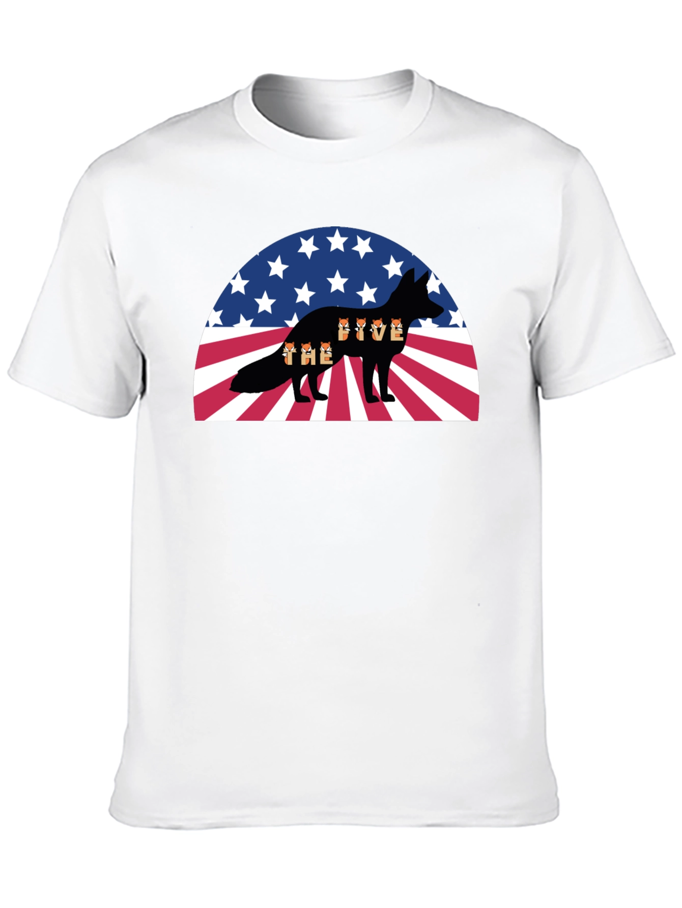 The Five Fox USA Patriotic T-Shirt