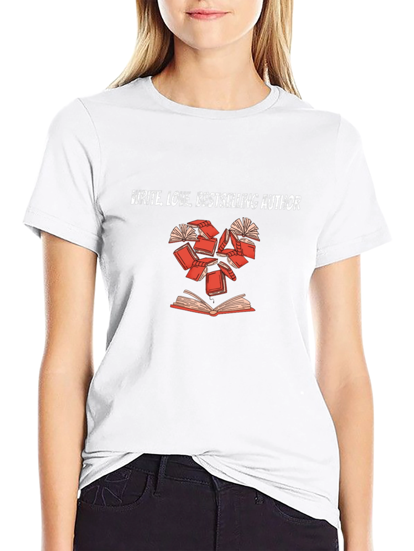Write Love Bestselling Author T-Shirt