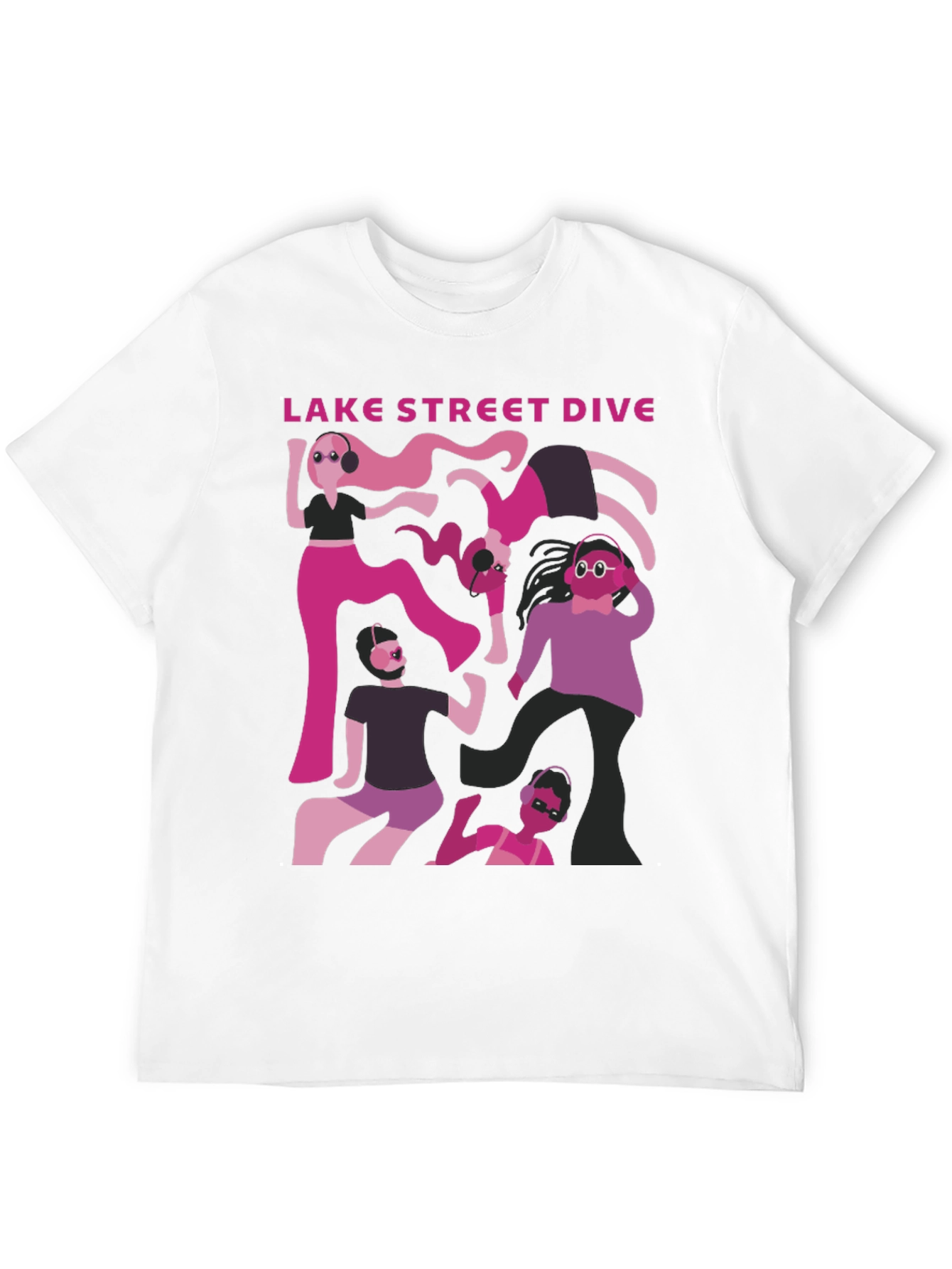 Lake Street Dive Band Graphic Tee - Black