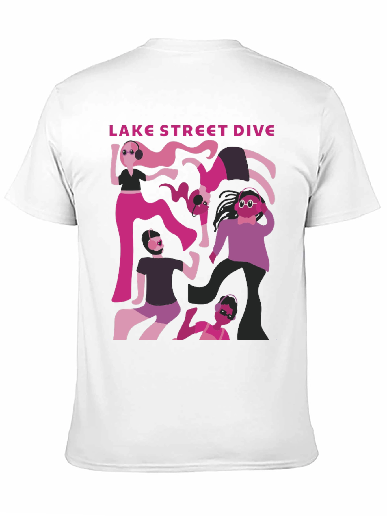 Lake Street Dive Band Graphic Tee - Black