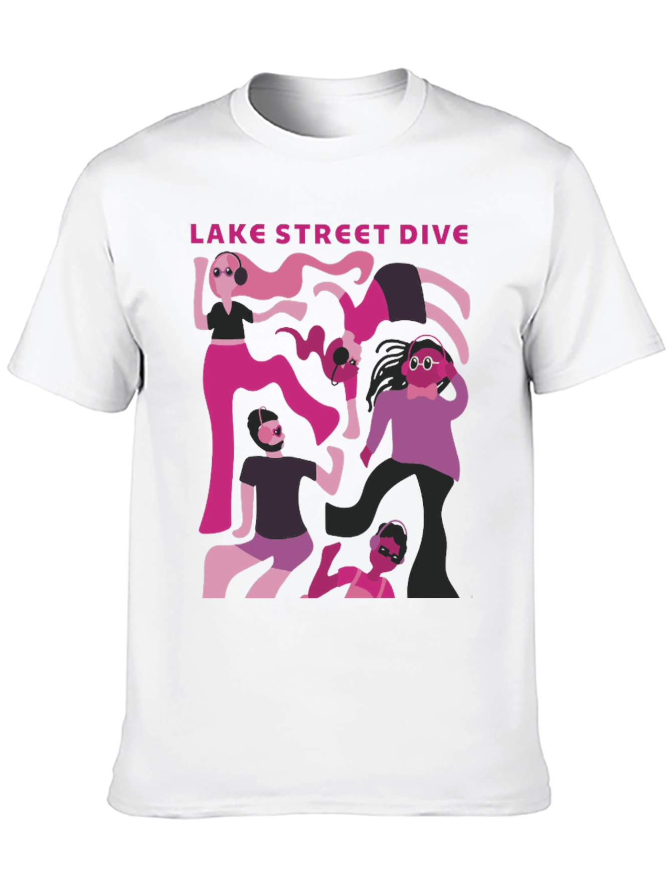 Lake Street Dive Band Graphic Tee - Black
