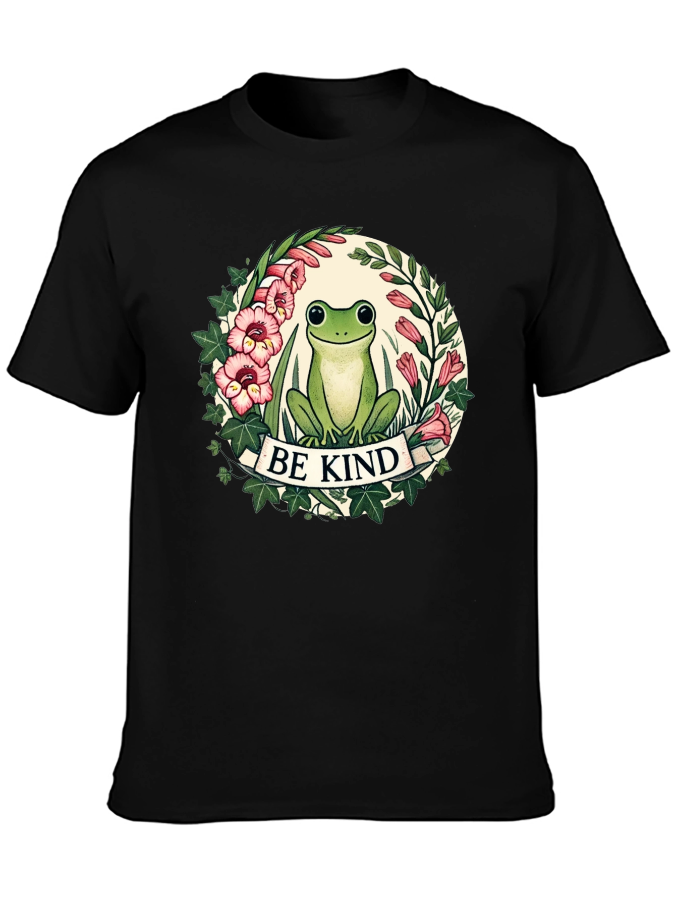 Be Kind Frog Graphic T-Shirt