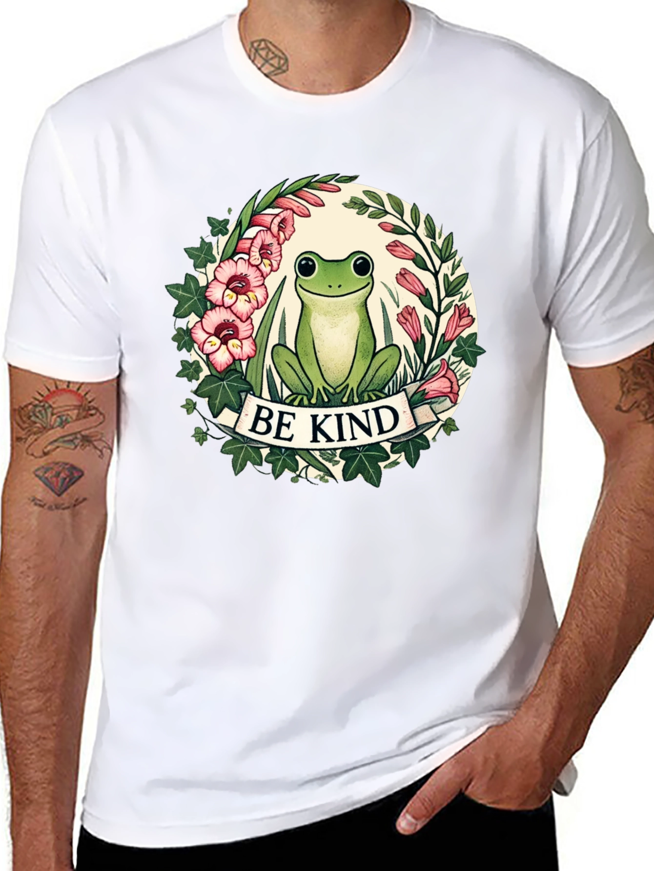 Be Kind Frog Graphic T-Shirt