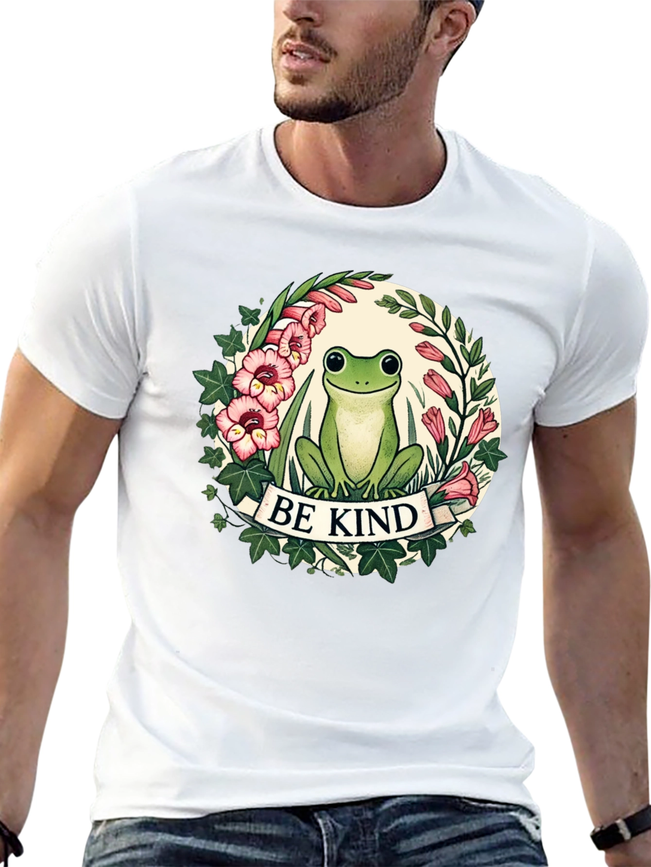 Be Kind Frog Graphic T-Shirt