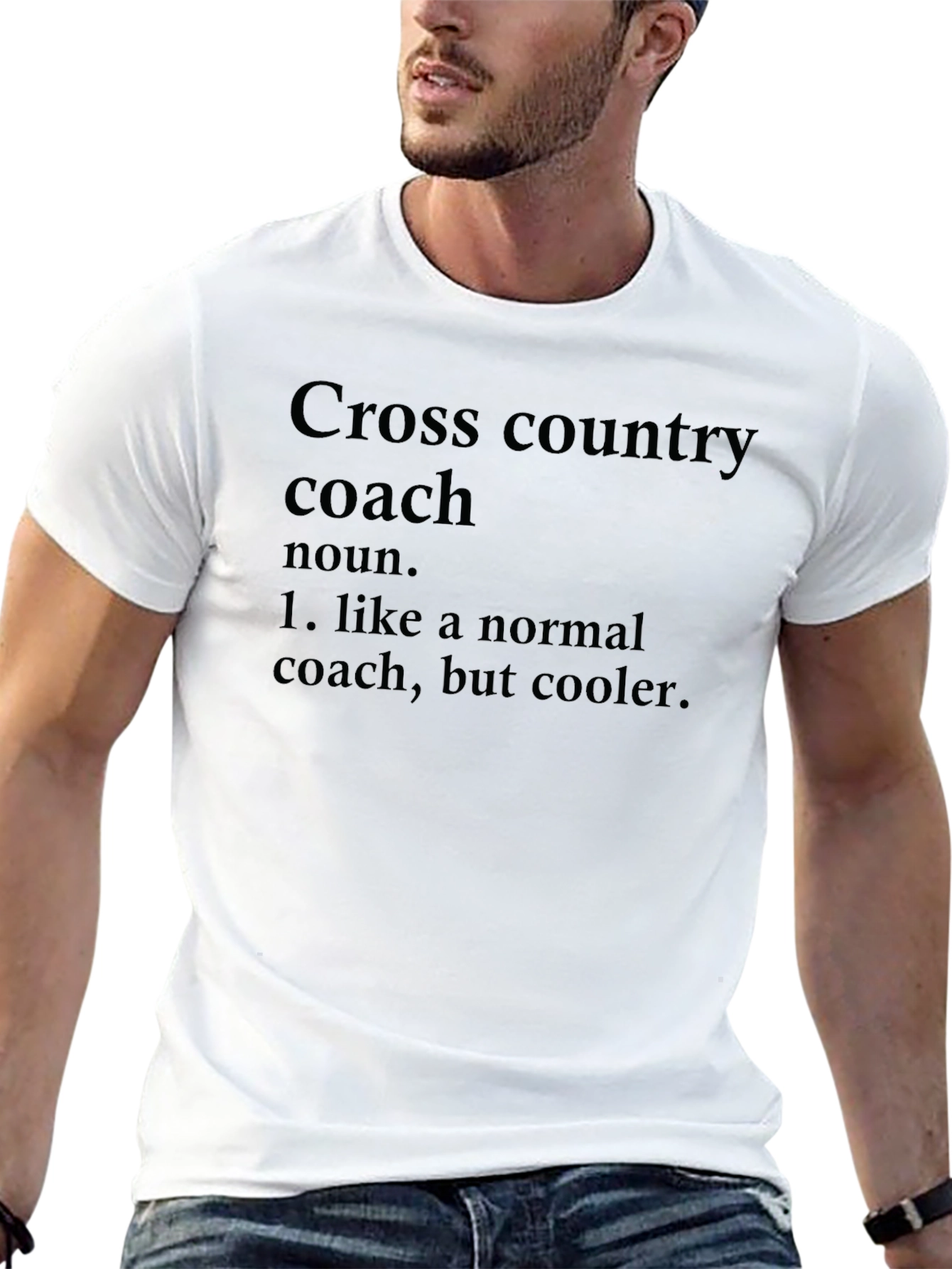 Cross Country Coach Definition T-Shirt