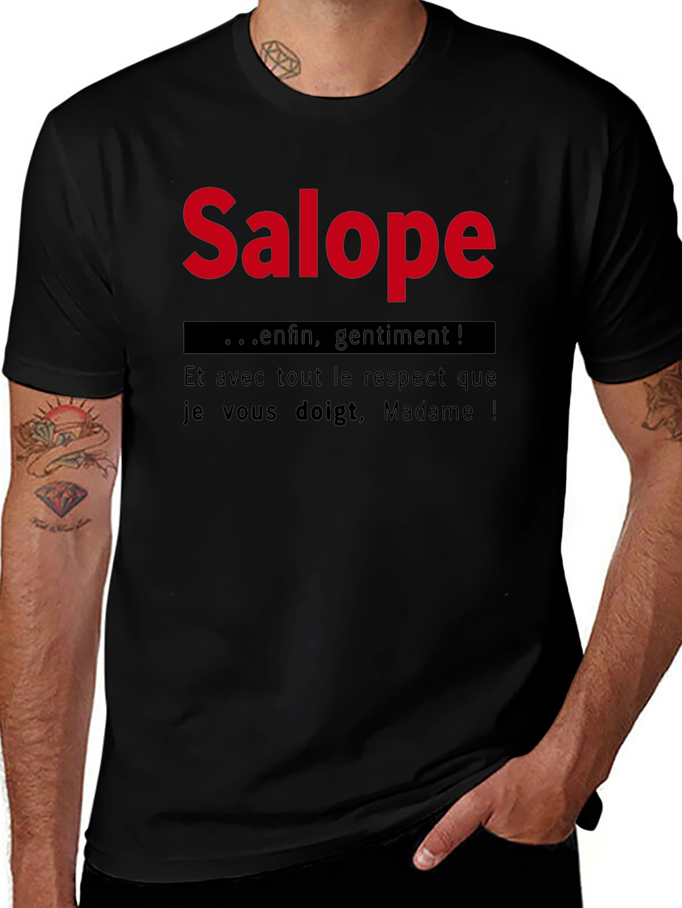 Salope T-Shirt - French Humor Tee