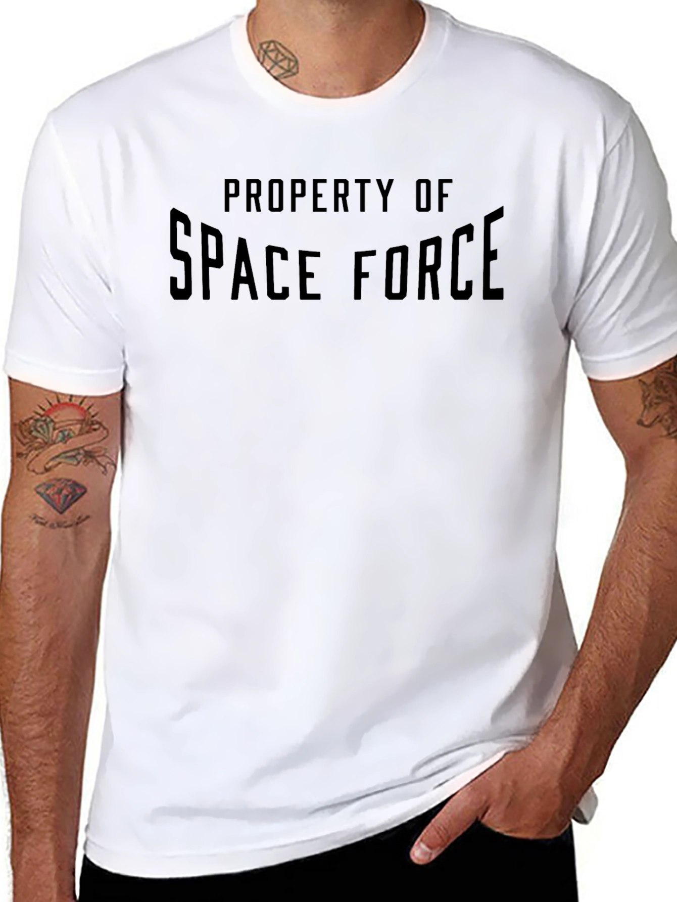 Property Of Space Force Graphic T-Shirt