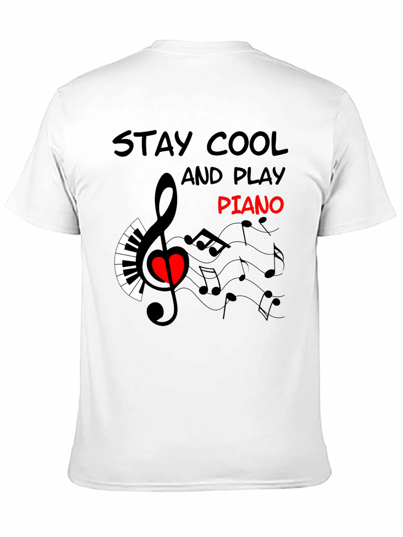 Stay Cool Piano Music T-Shirt