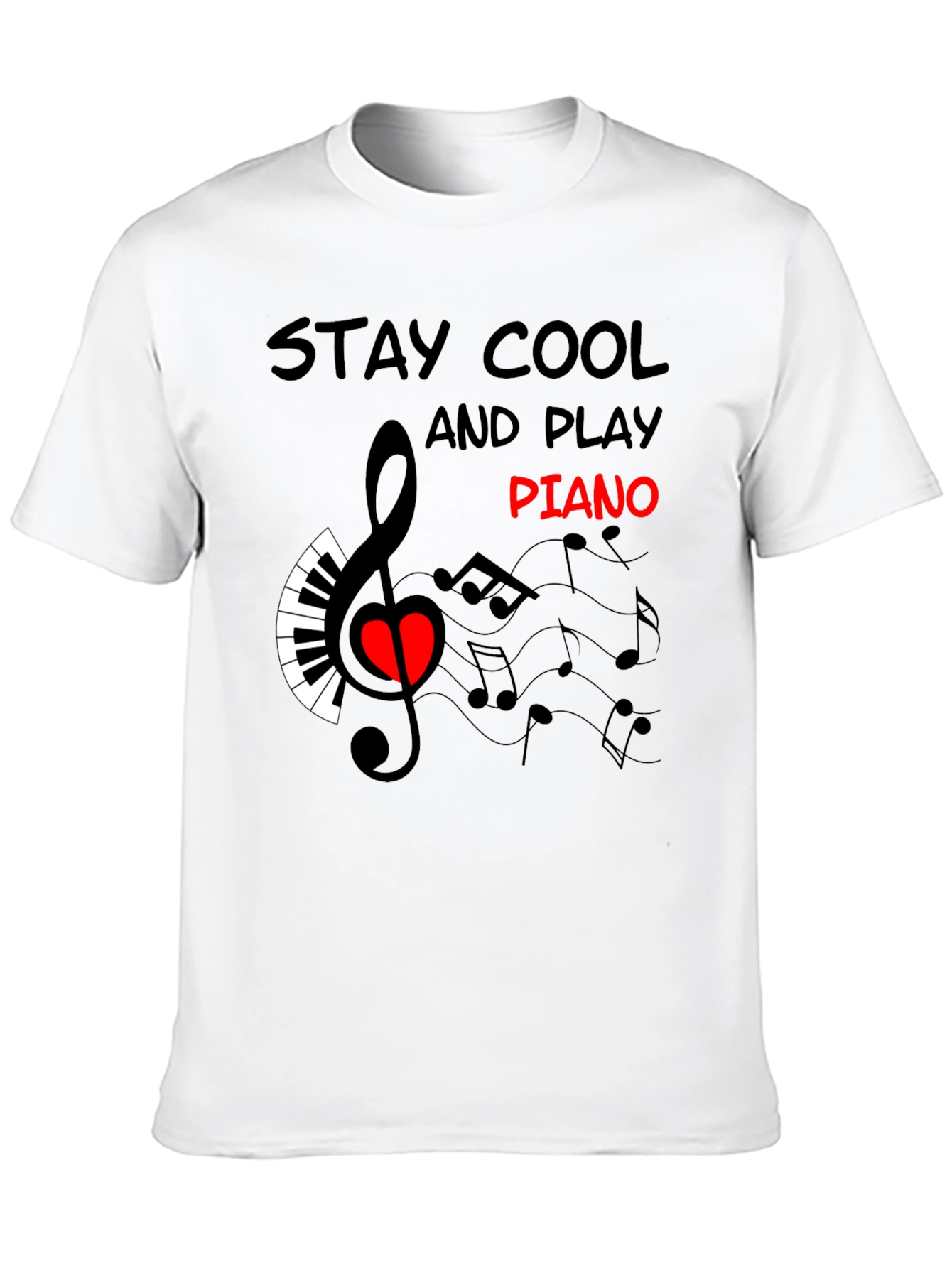 Stay Cool Piano Music T-Shirt