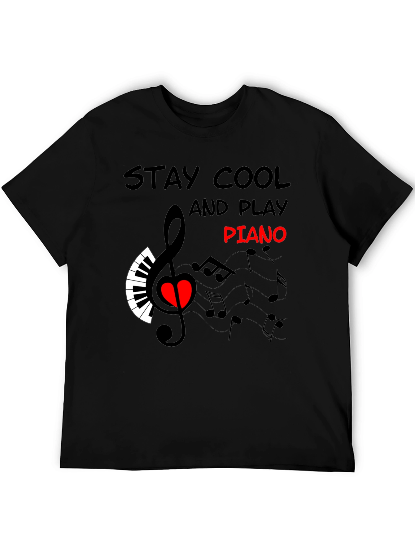 Stay Cool Piano Music T-Shirt