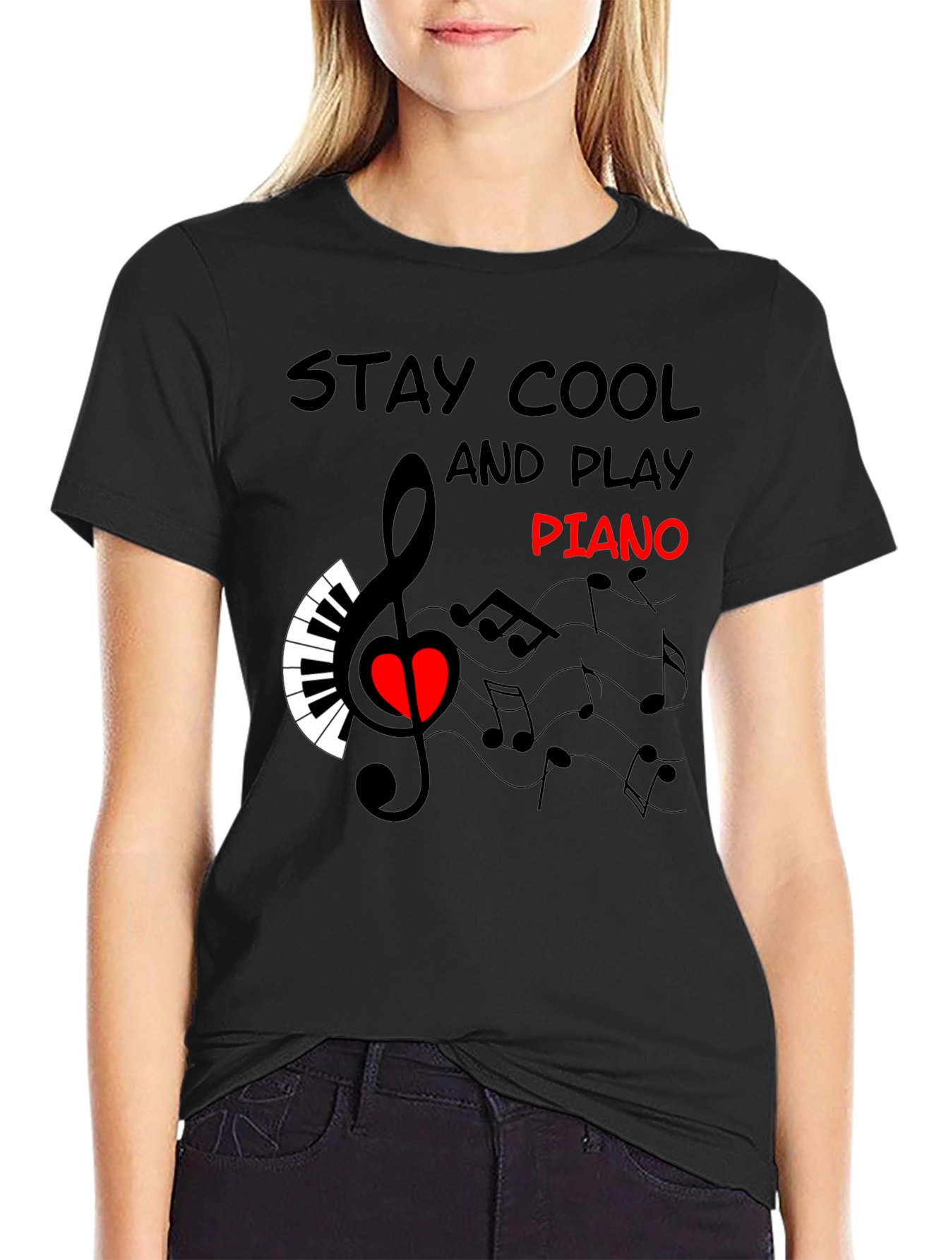 Stay Cool Piano Music T-Shirt