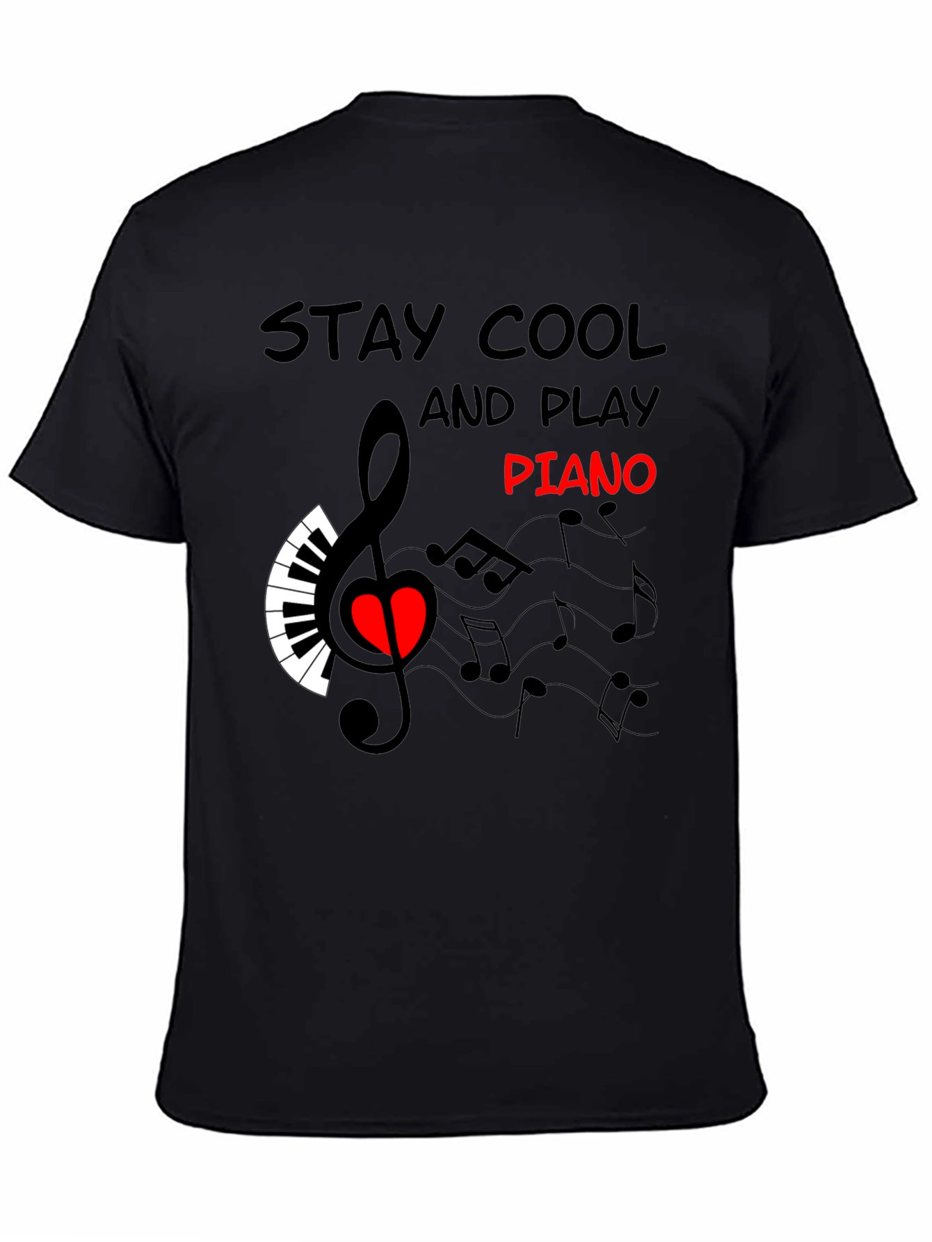 Stay Cool Piano Music T-Shirt