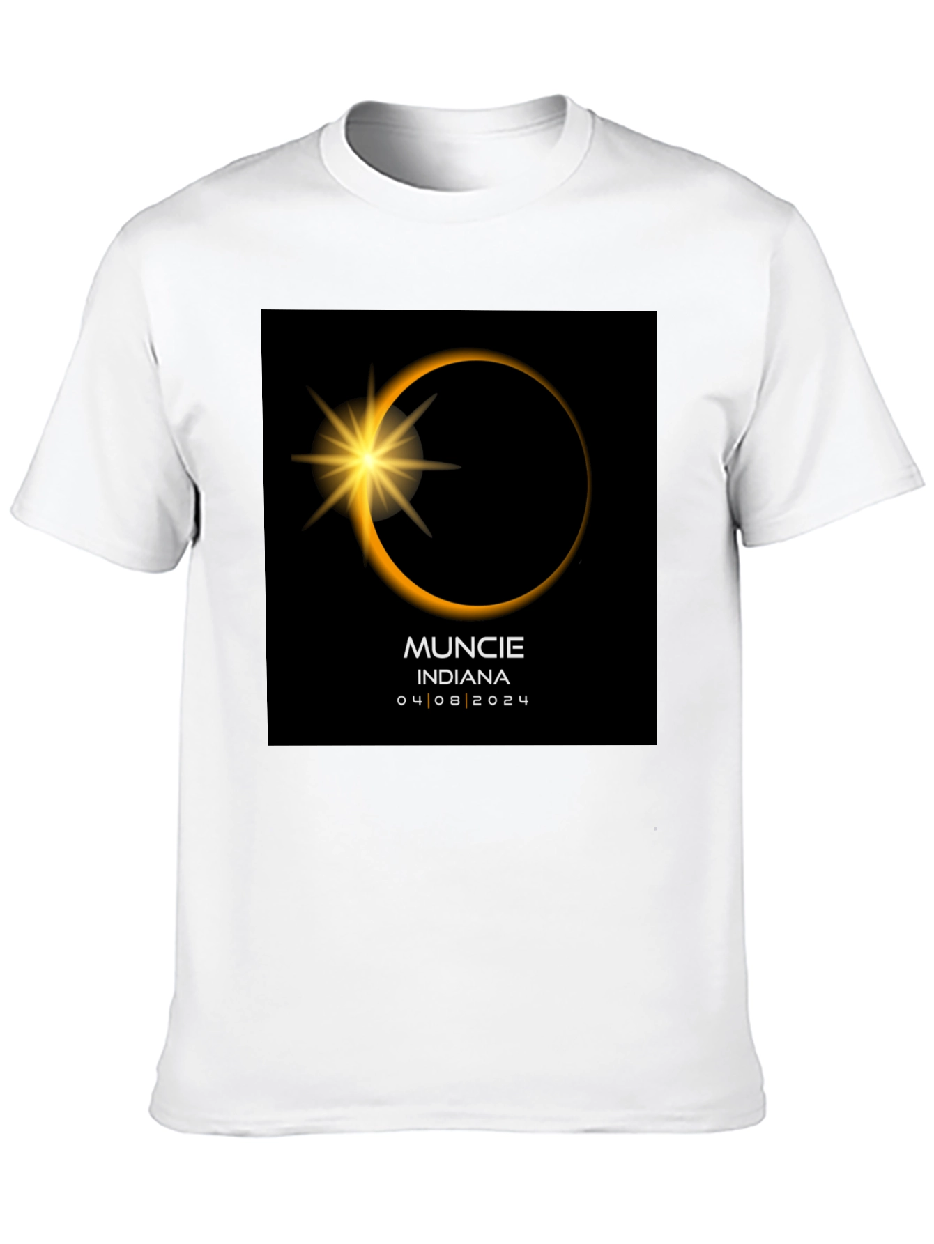 Muncie Indiana Eclipse 04/08/2024 T-Shirt