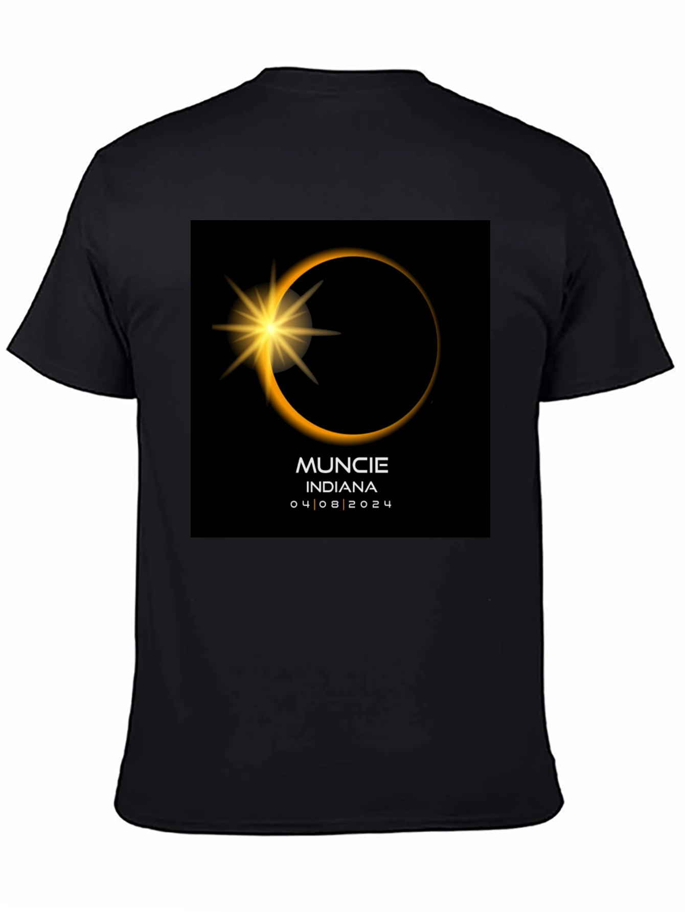 Muncie Indiana Eclipse 04/08/2024 T-Shirt