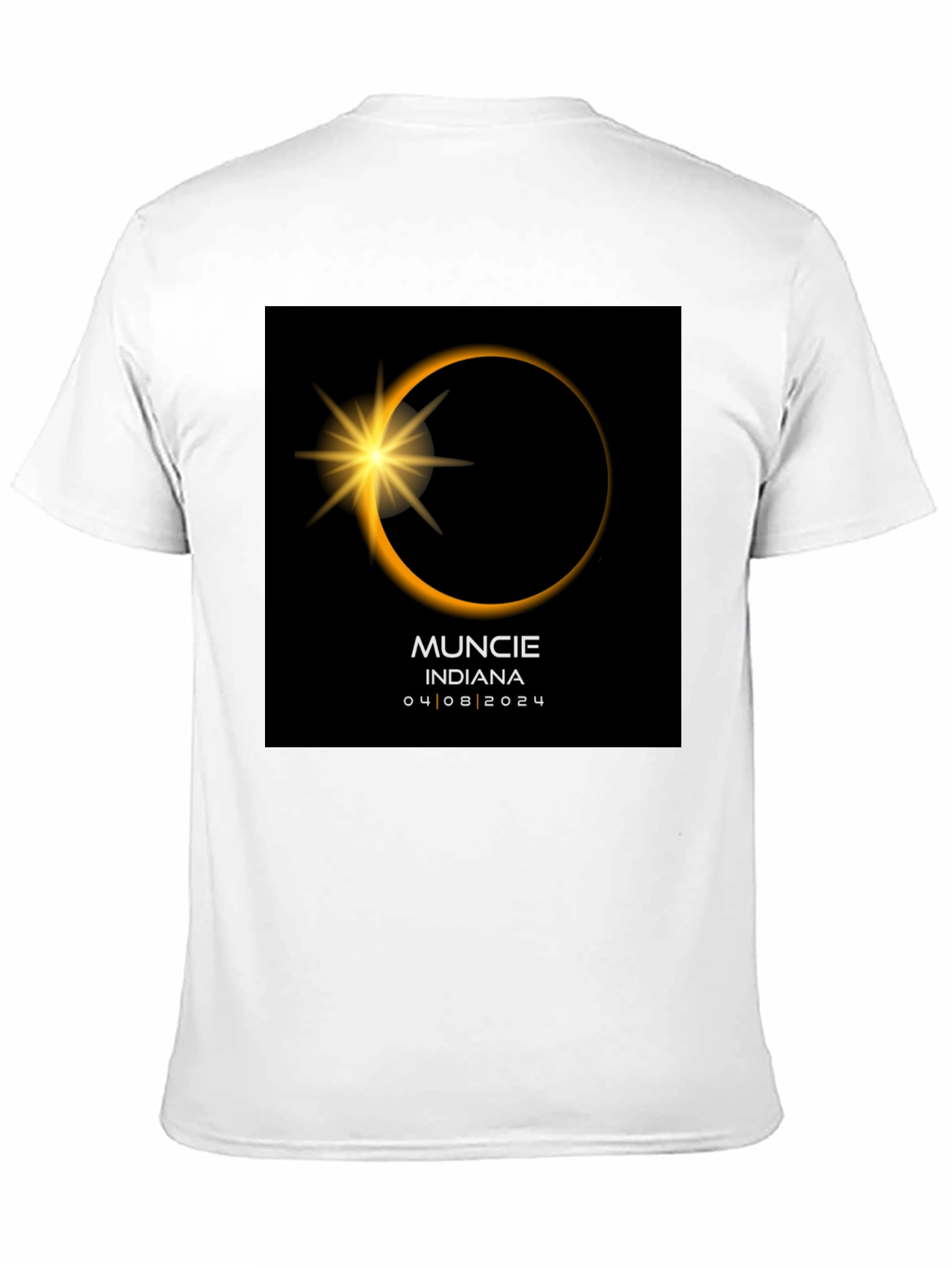 Muncie Indiana Eclipse 04/08/2024 T-Shirt