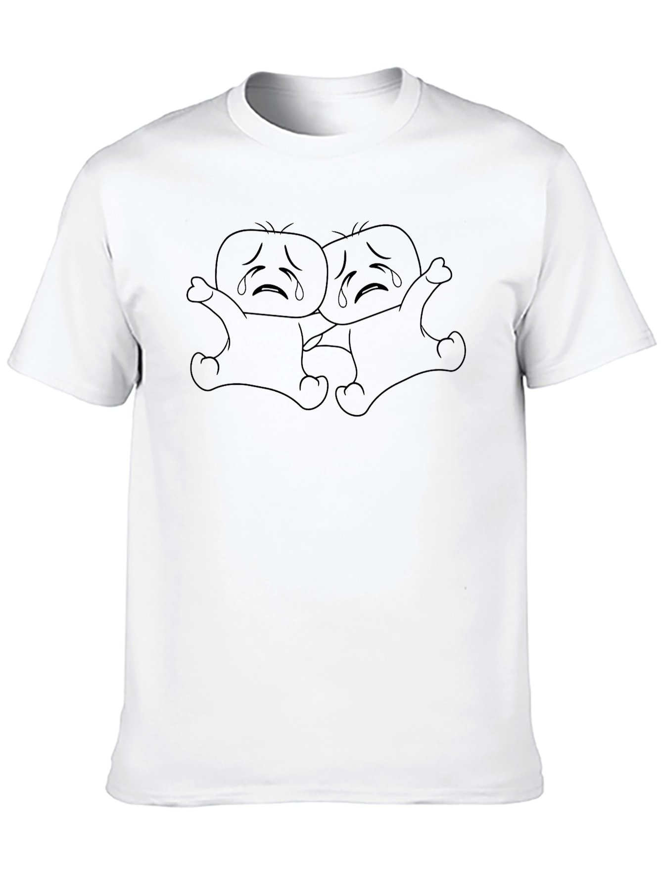 Emotional Support Black T-Shirt