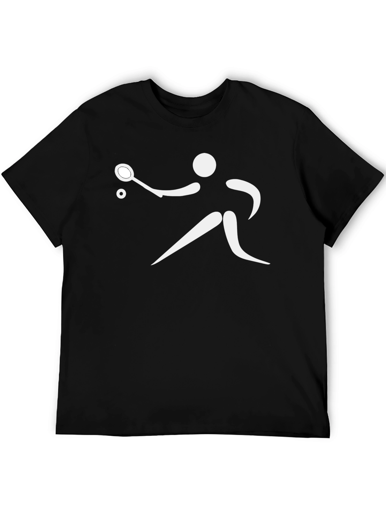 Table Tennis T-Shirt - Black Graphic Tee