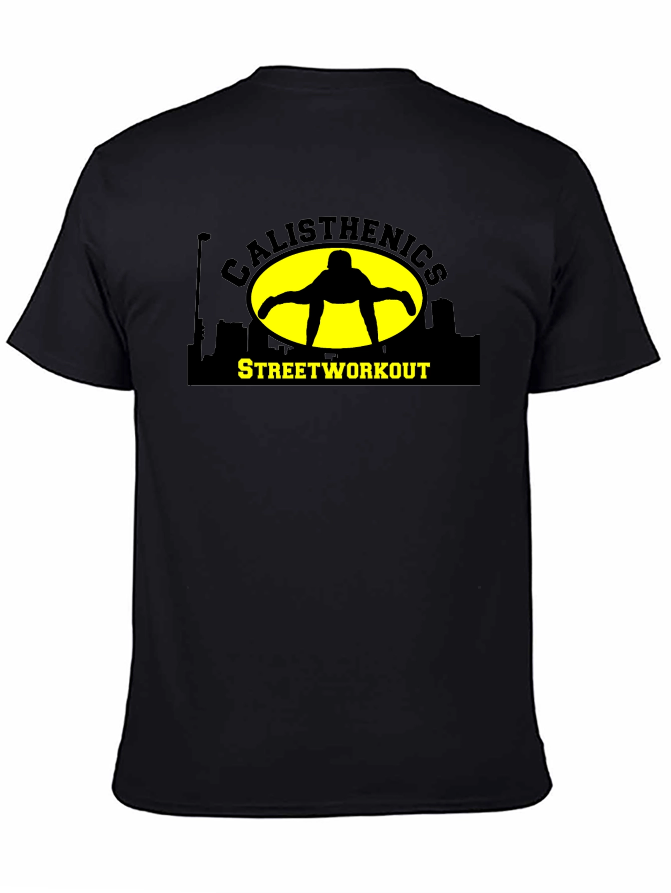 Calisthenics Street Workout Black T-Shirt