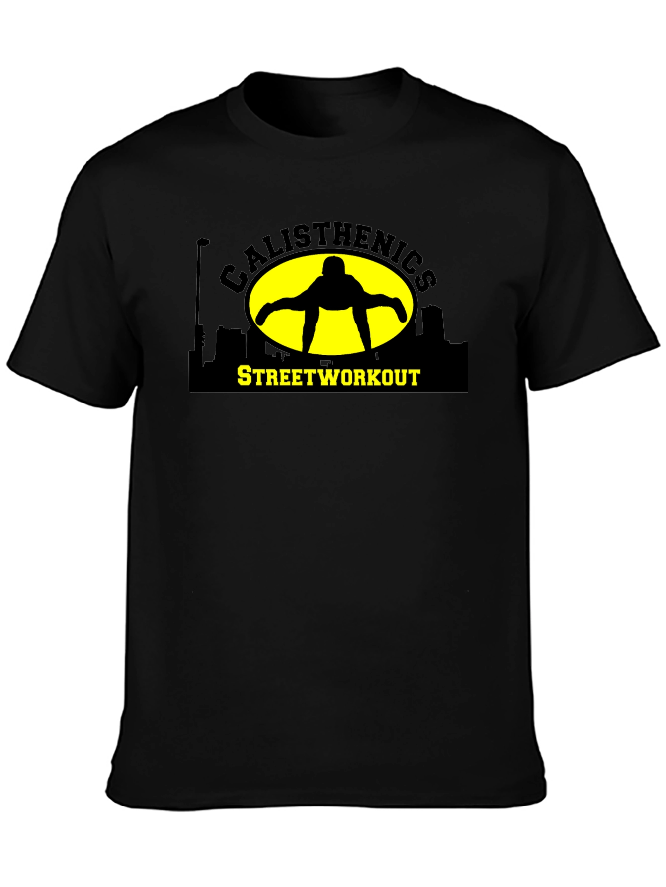 Calisthenics Street Workout Black T-Shirt