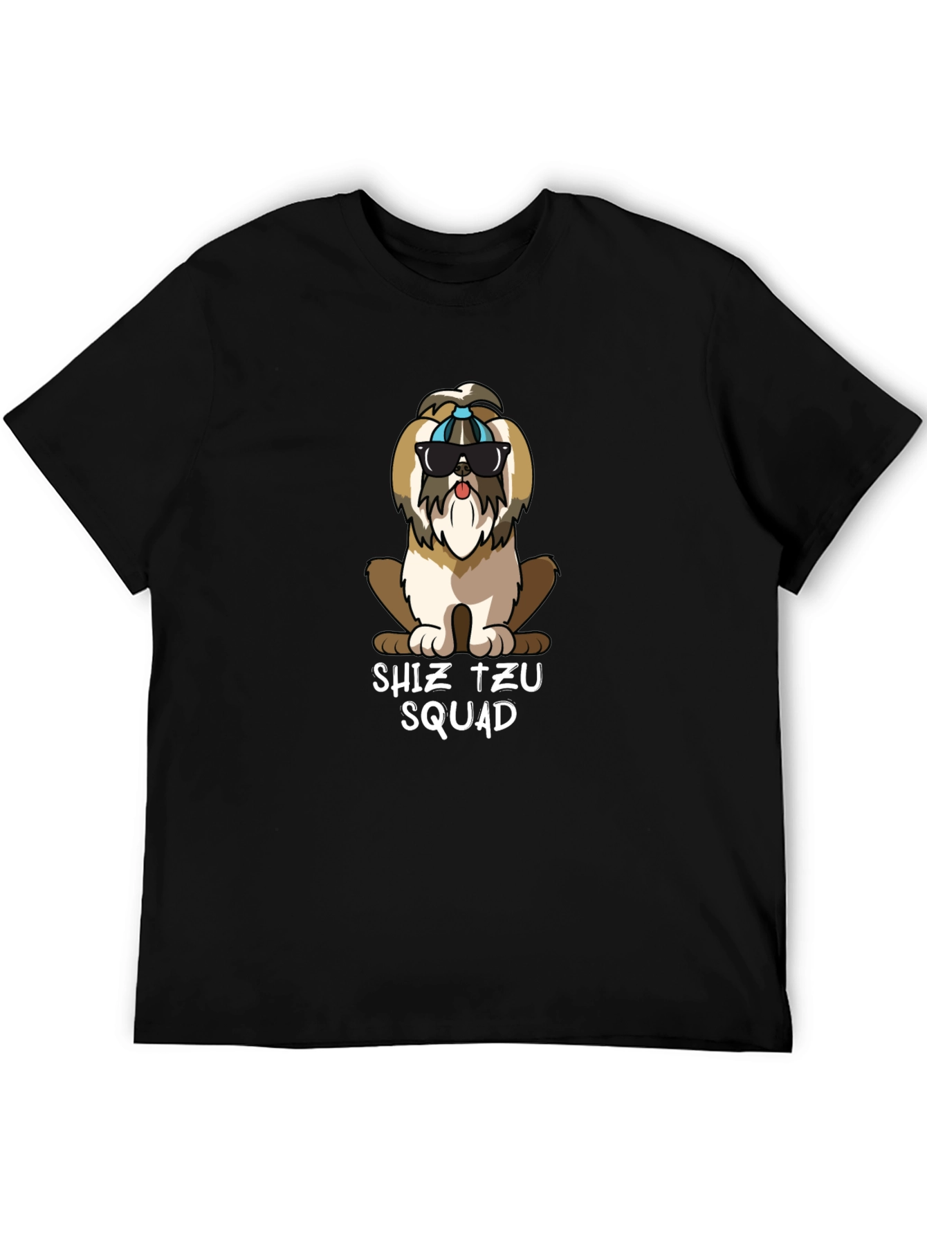 Shih Tzu Squad Graphic Tee - Dog Lovers Apparel