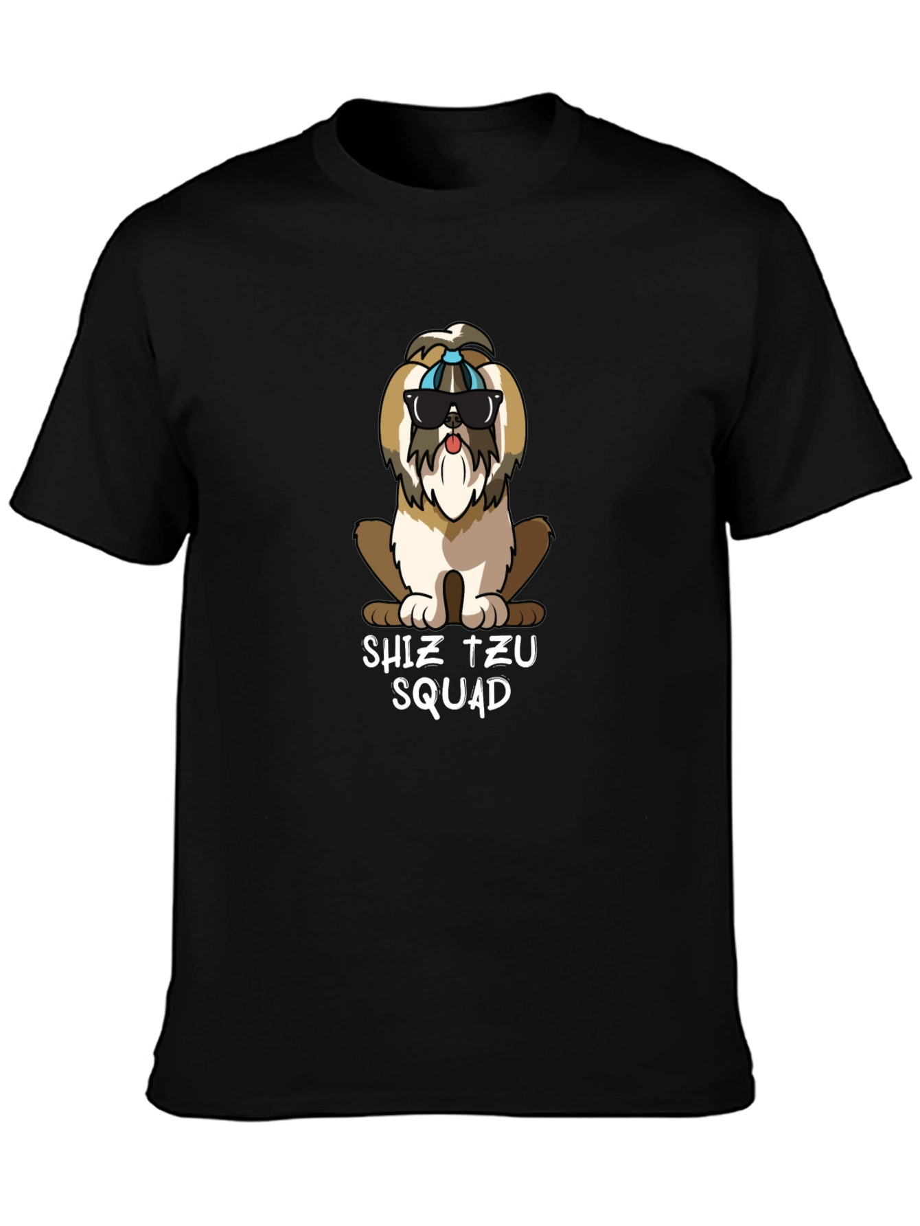 Shih Tzu Squad Graphic Tee - Dog Lovers Apparel