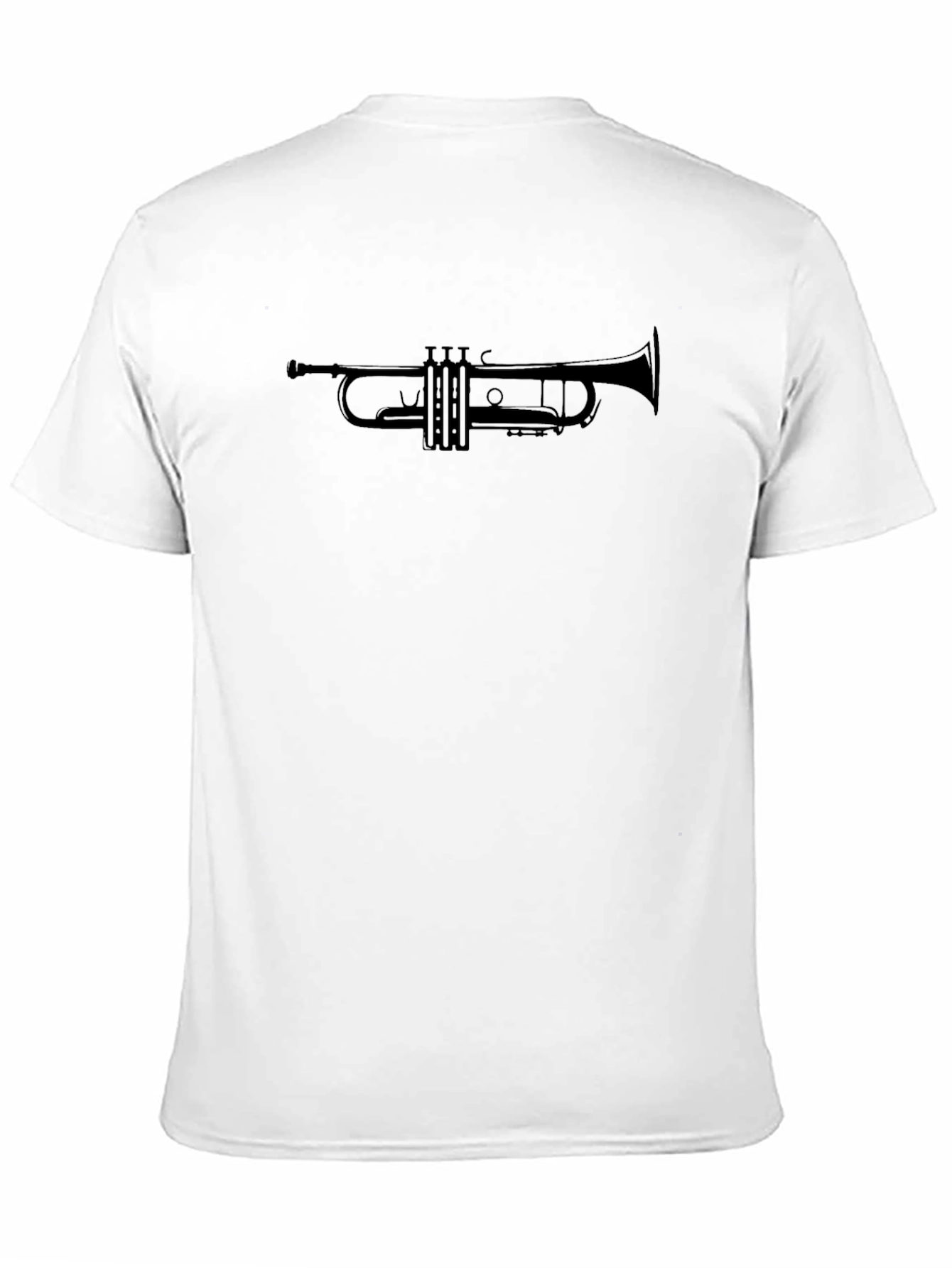 Trumpet Graphic Tee - Music Lovers T-Shirt