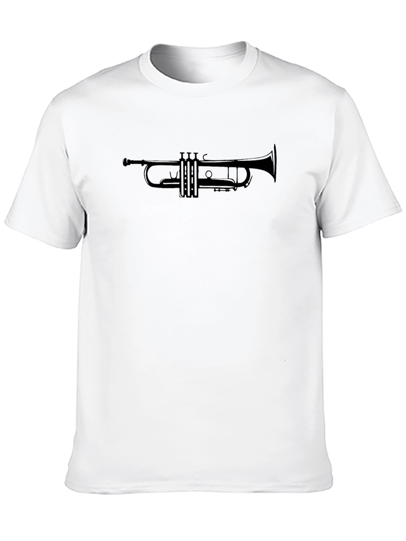 Trumpet Graphic Tee - Music Lovers T-Shirt