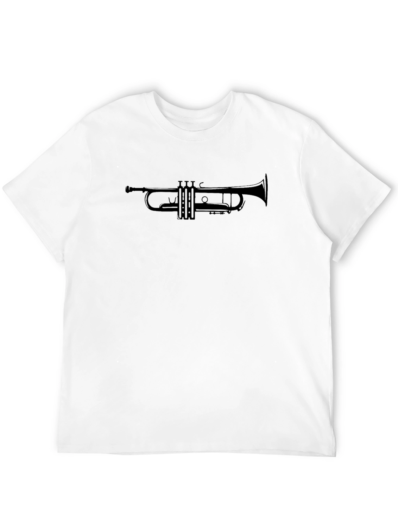 Trumpet Graphic Tee - Music Lovers T-Shirt